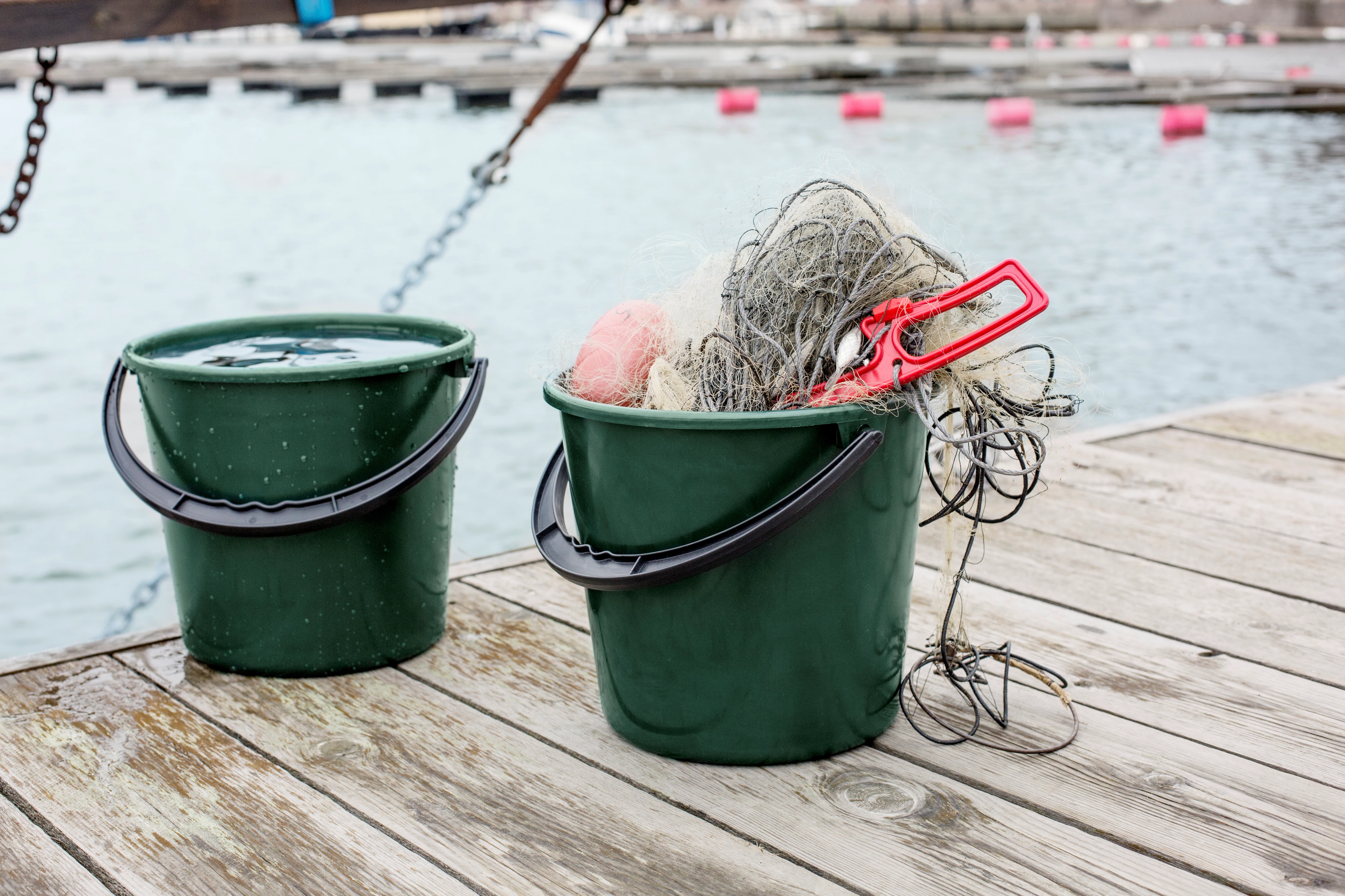 Orthex gulvspand, grøn, 10 ltr.