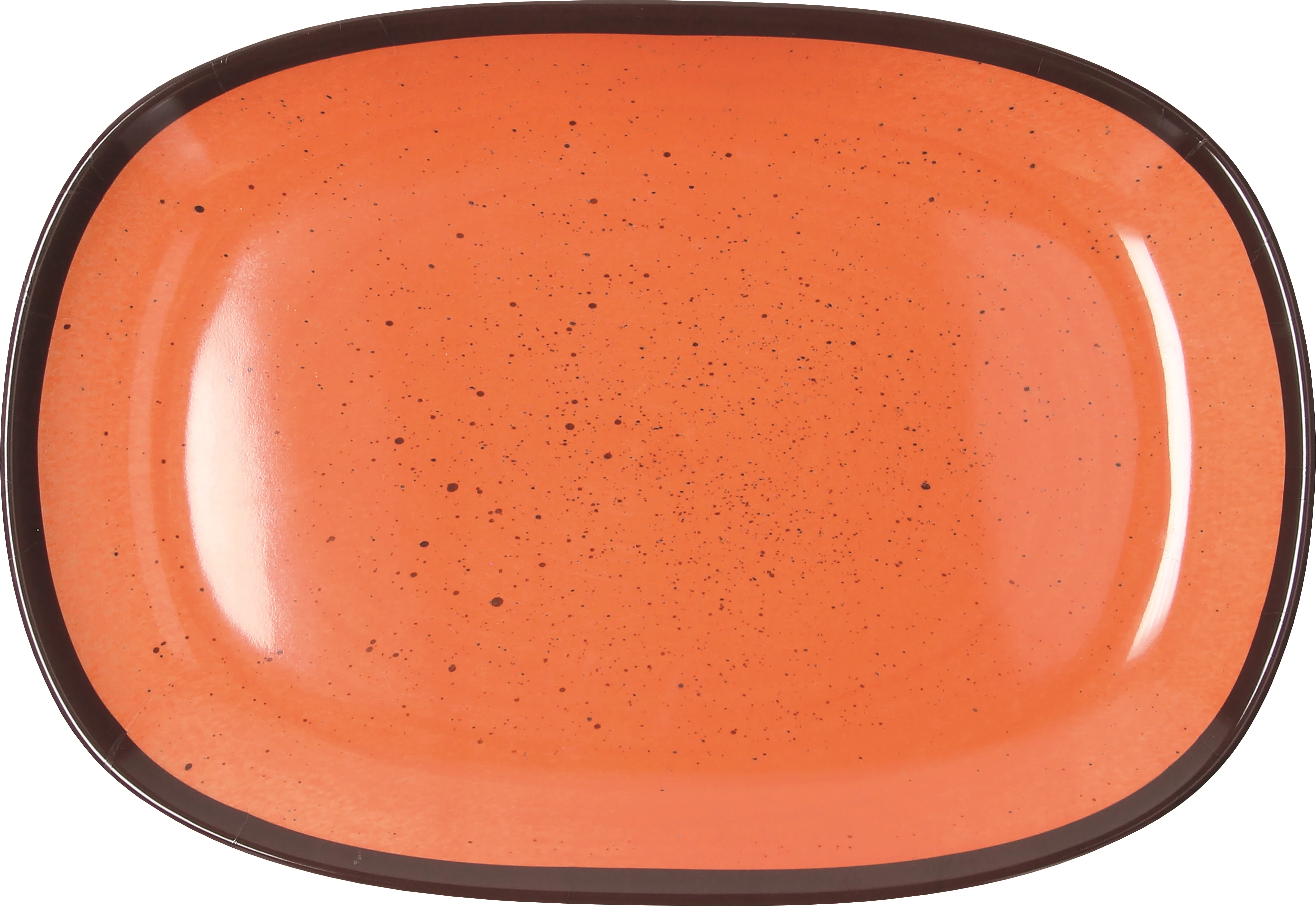 Tognana Show fad, oval, orange, 32 x 22 cm