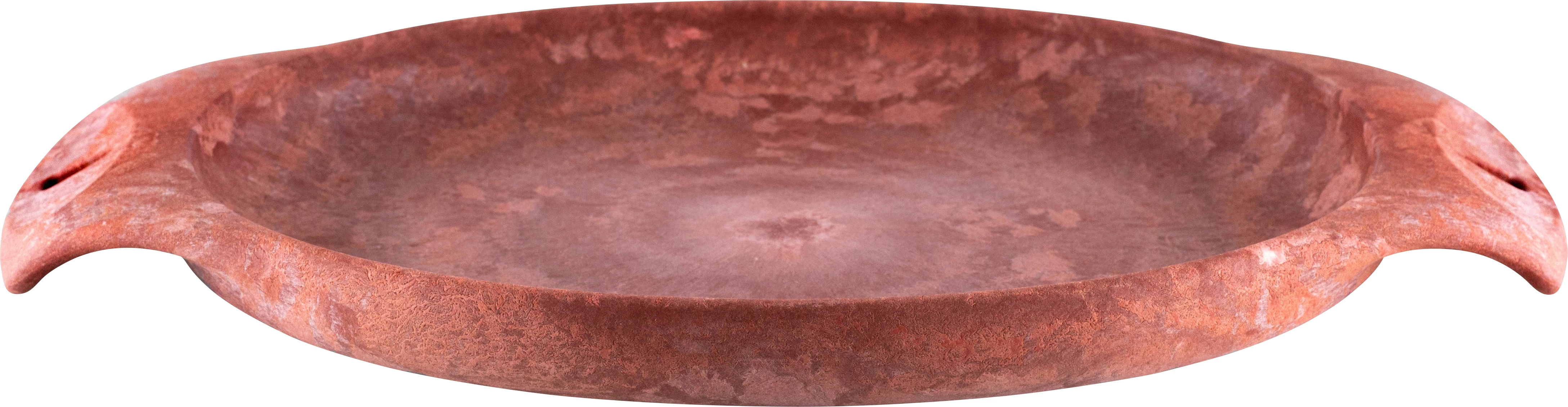 Kupilka tallerken, oval, rød, 18,5  x 30 cm