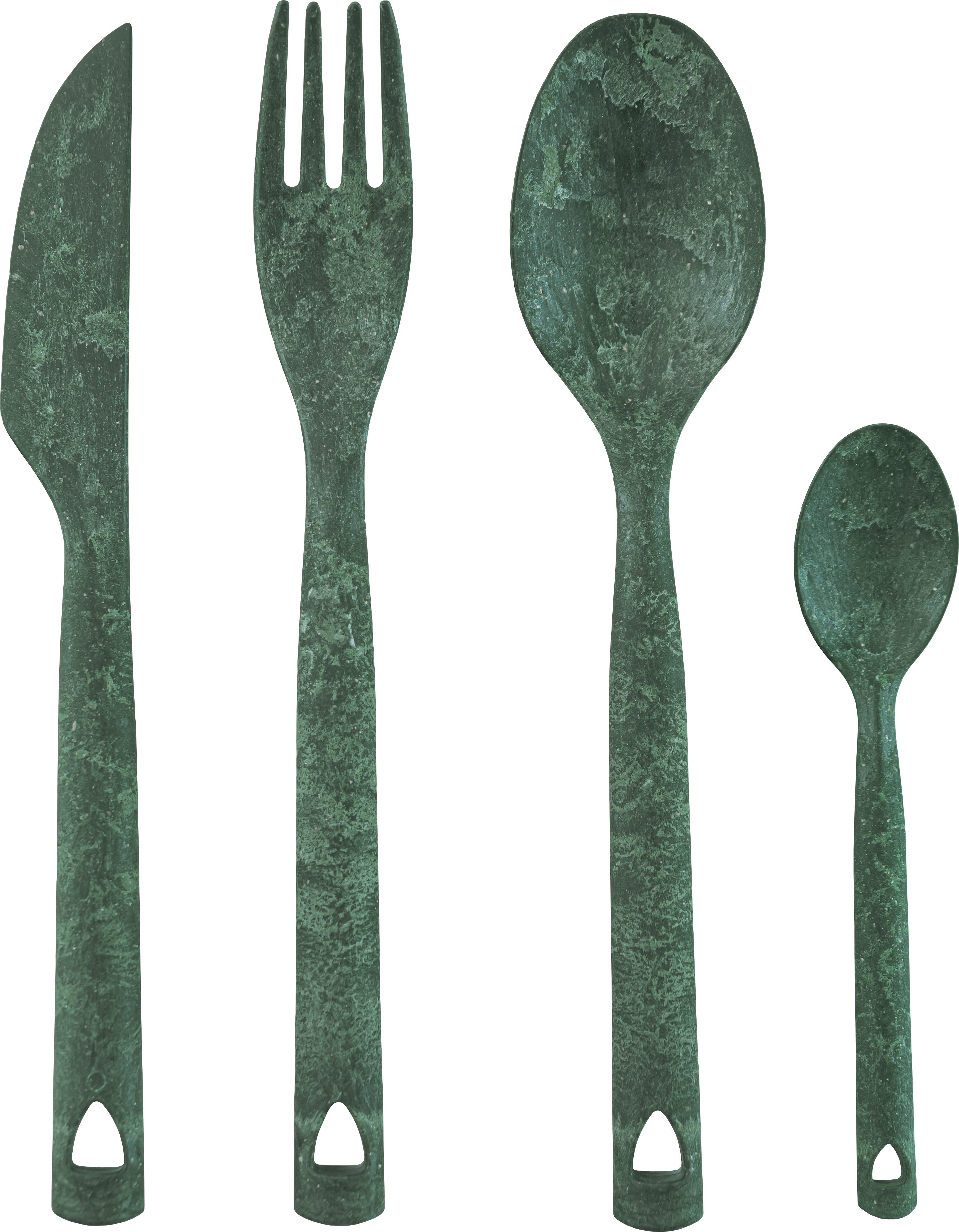 Kupilka gaffel, grøn, 20 cm