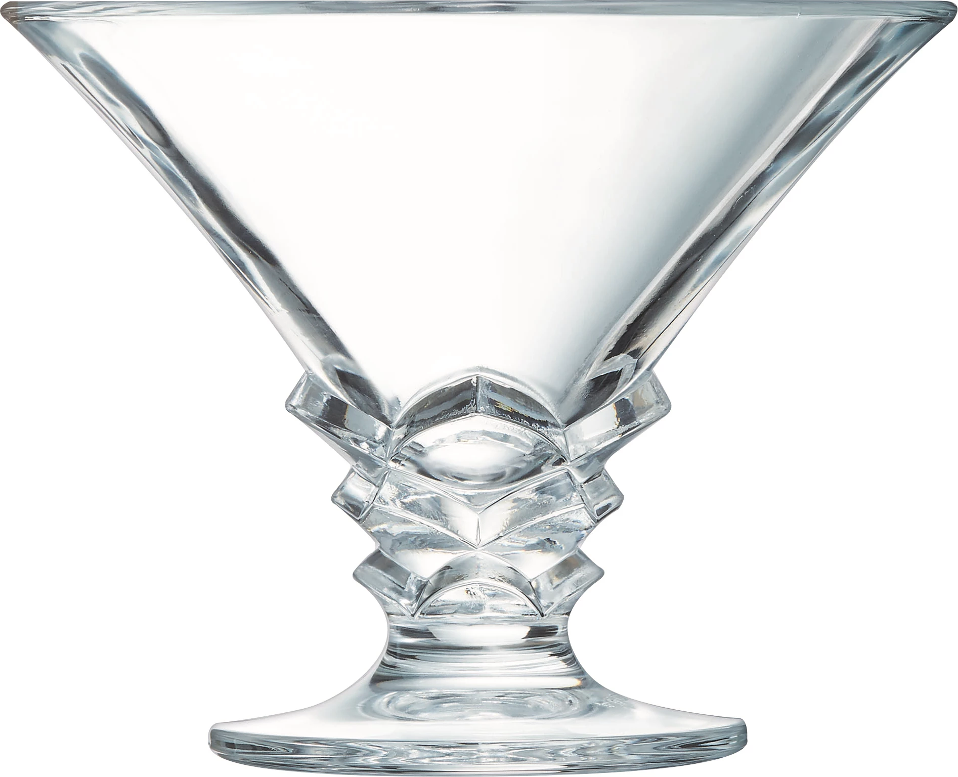 Arcoroc Palmier isglas med slebet stilk, 21 cl