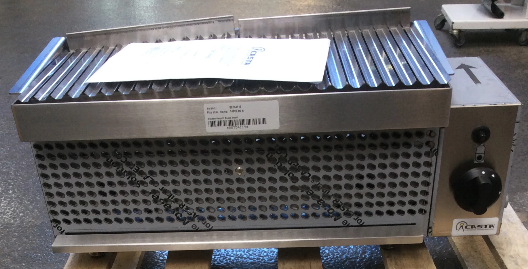 Yakitori Gasgrill Bench model