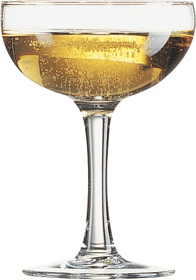 Arcoroc Elegance coupe champagneskål, 16 cl, H12,2 cm