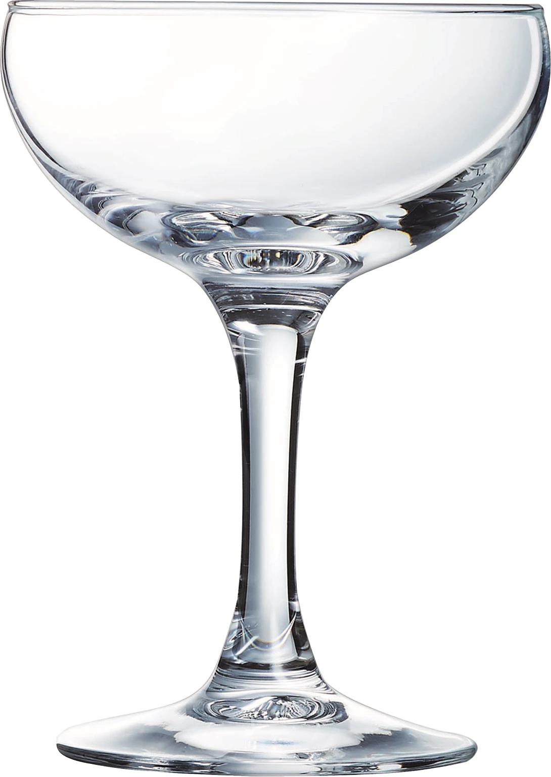 Arcoroc Elegance champagneskål coupe, 16 cl, H12,2 cm