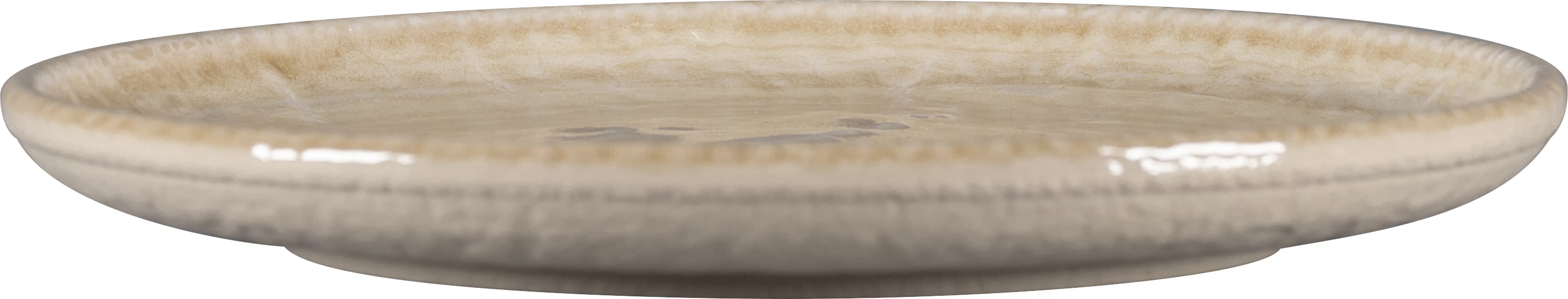 RAK Krush flad tallerken uden fane, sand, ø20,9 cm