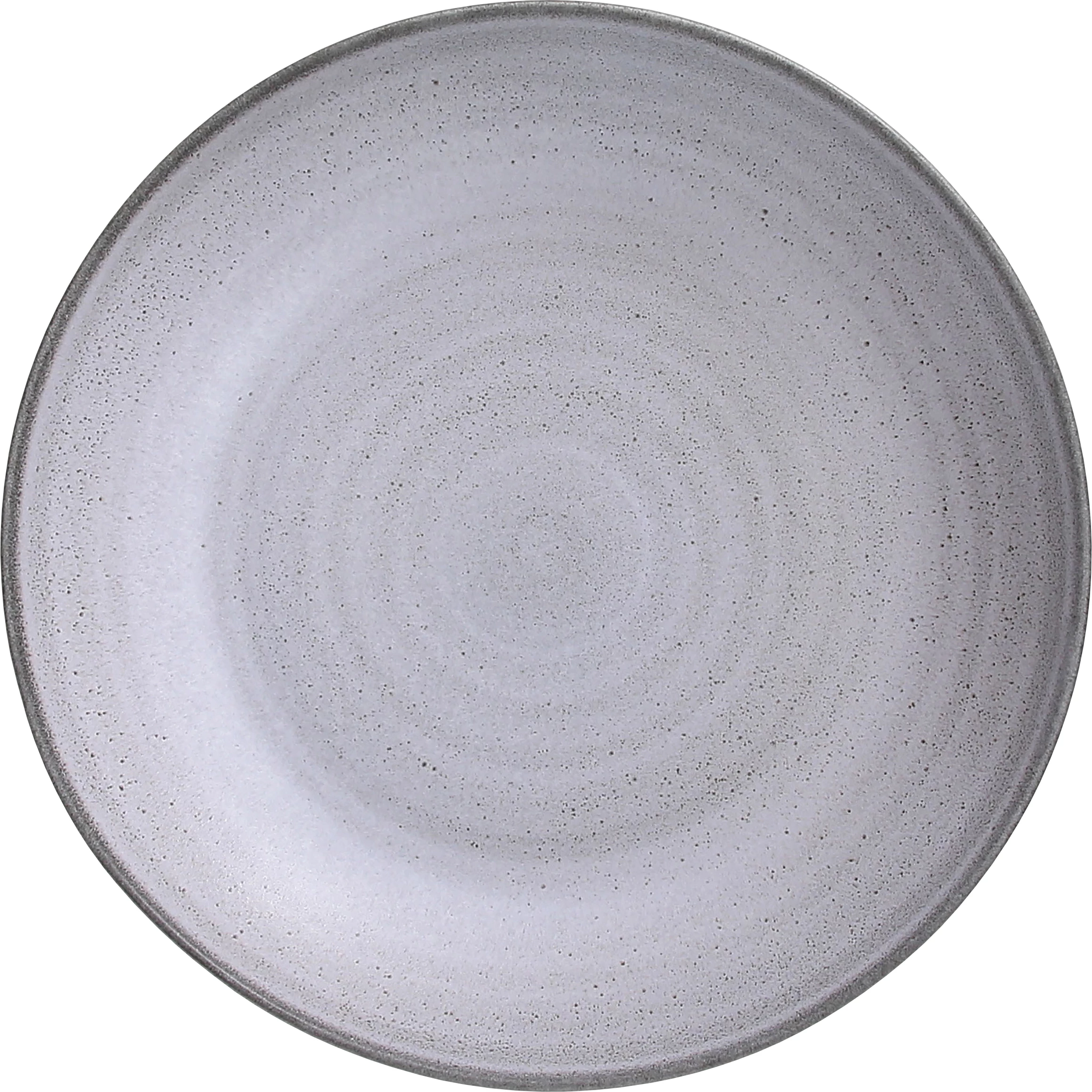 Tognana Terracotta dyb tallerken uden fane, grå, ø25 cm