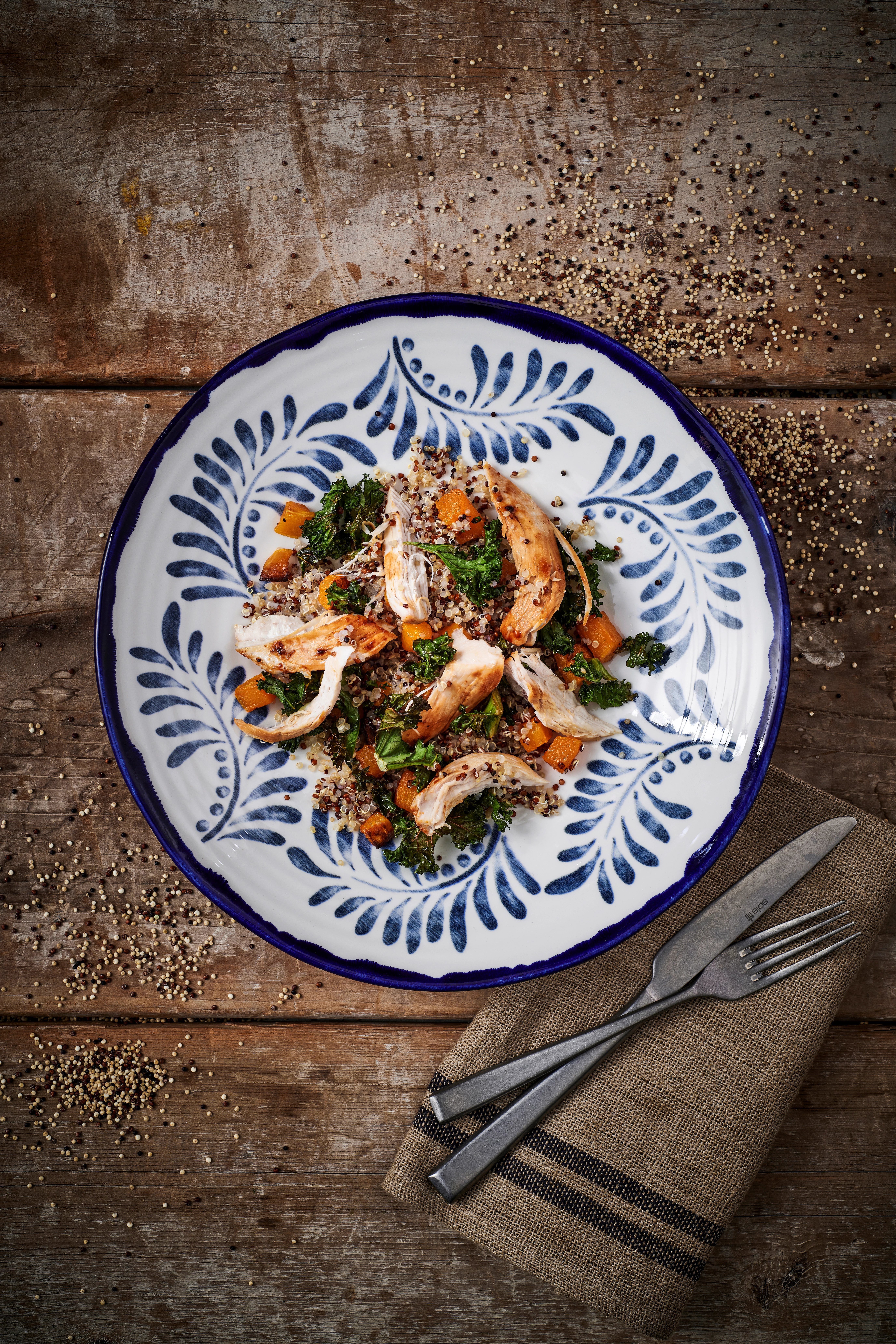 Dudson Harvest Mediterranean skål, 135 cl, ø28 cm