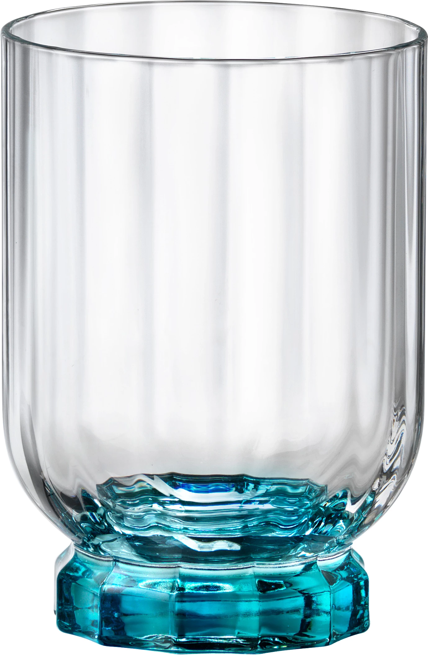 Jeg var overrasket sejr utålmodig Bormioli Florian drikkeglas, blå, 30 cl, H10,4 cm