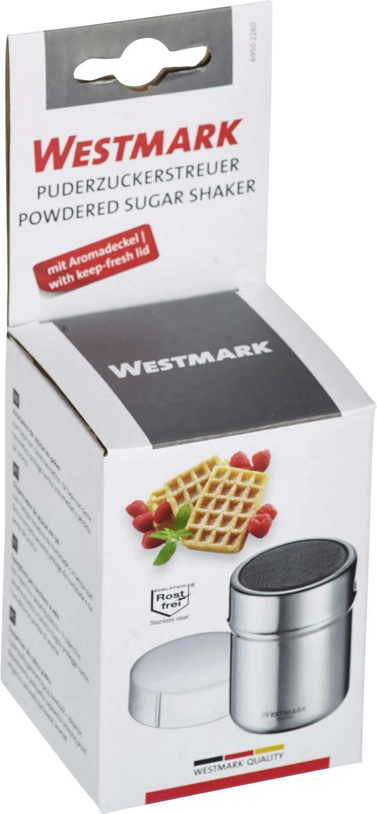Westmark strødåse med plastlåg