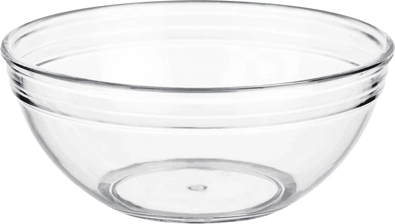 GlassFORever skål, stabelbar, plast, 47,5 cl, ø13 cm