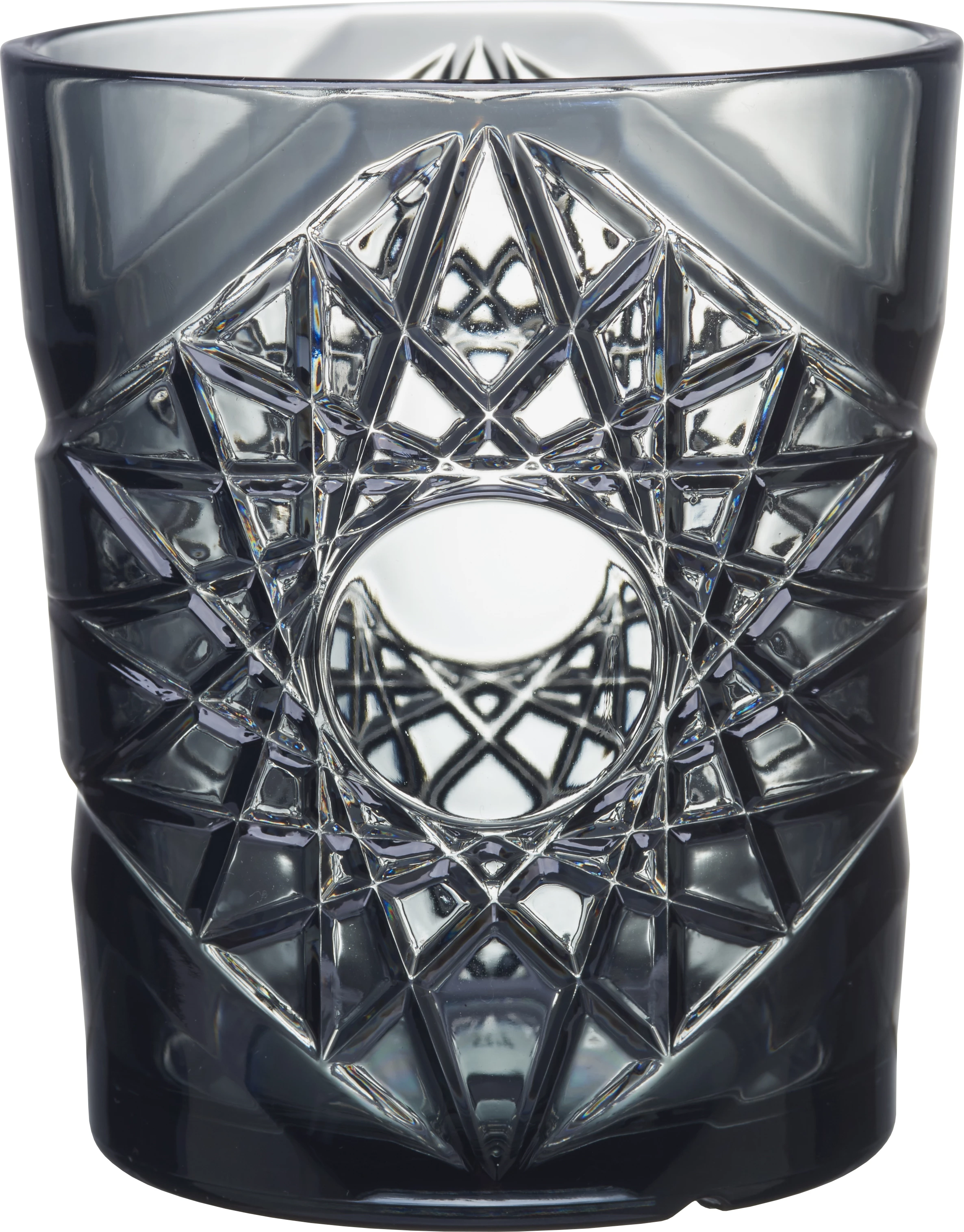 GlassFORever Premium drikkeglas, grå, 35 cl, H10 cm
