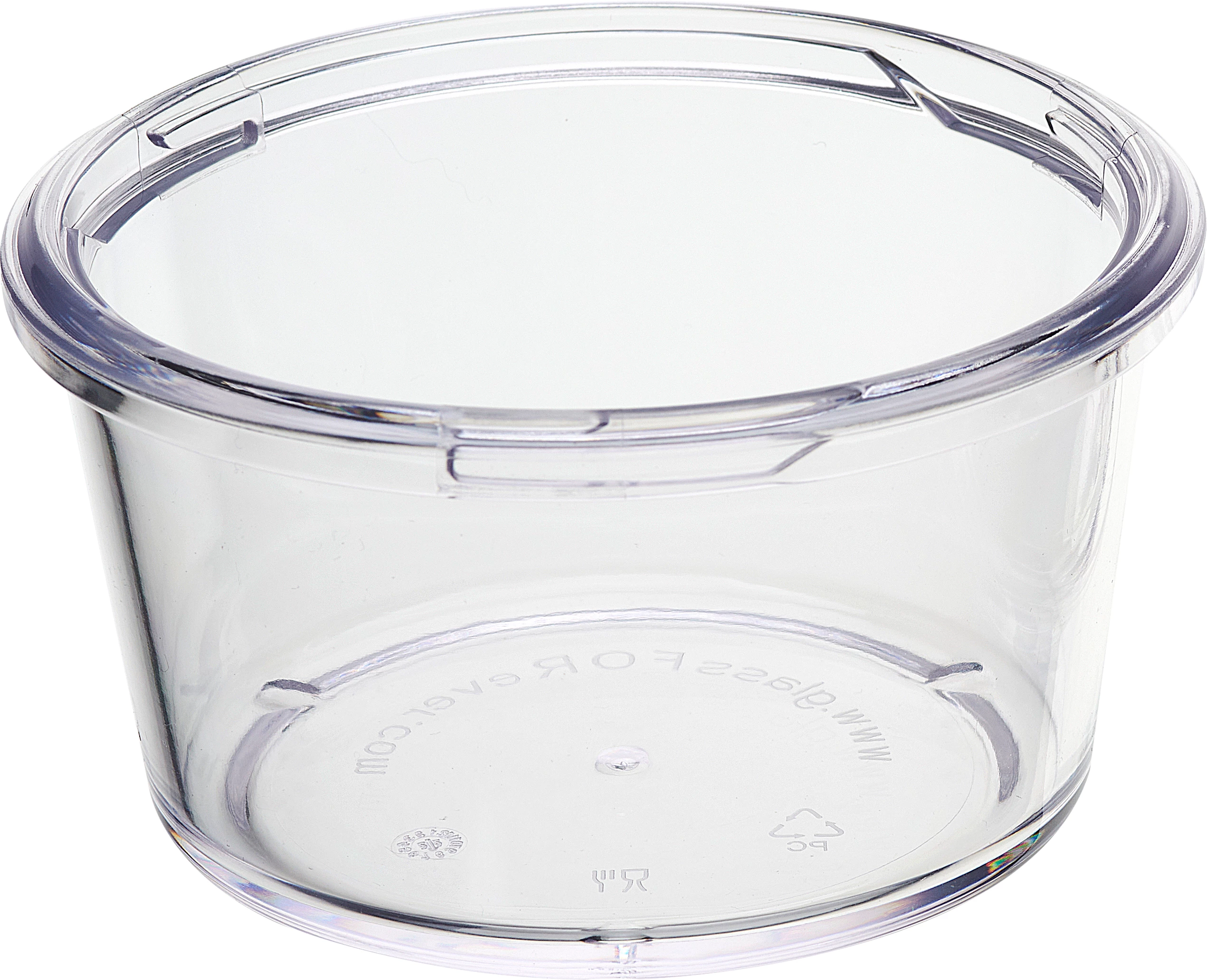 GlassFORever skål, plast, 20 cl, ø10 cm