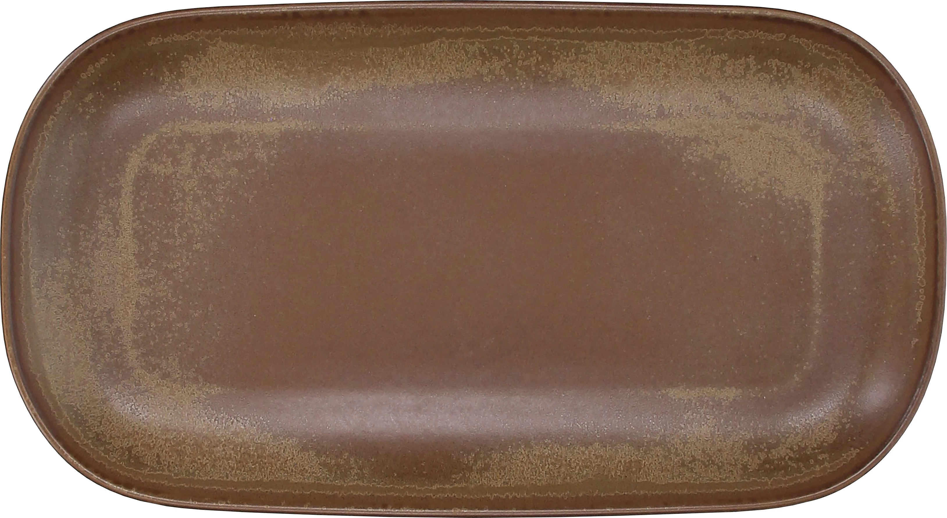Tognana Terracotta fad, oval, brun, 33 x 18 cm
