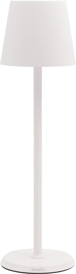 Feline lampe, hvid, H38 cm