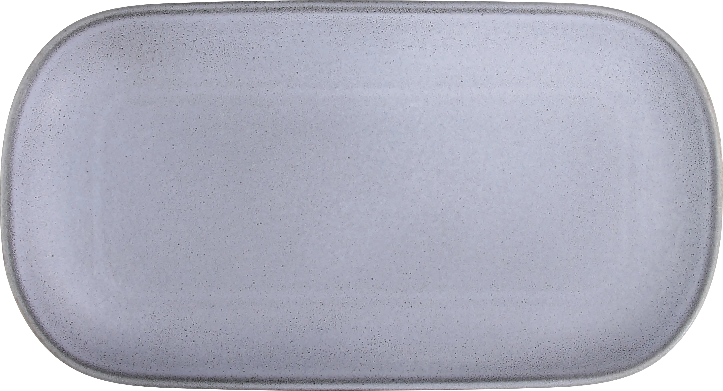 Tognana Terracotta fad, oval, grå, 33 x 18 cm