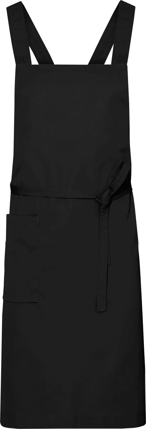 Segers forklæde med smæk, sort, 70 x 100 cm