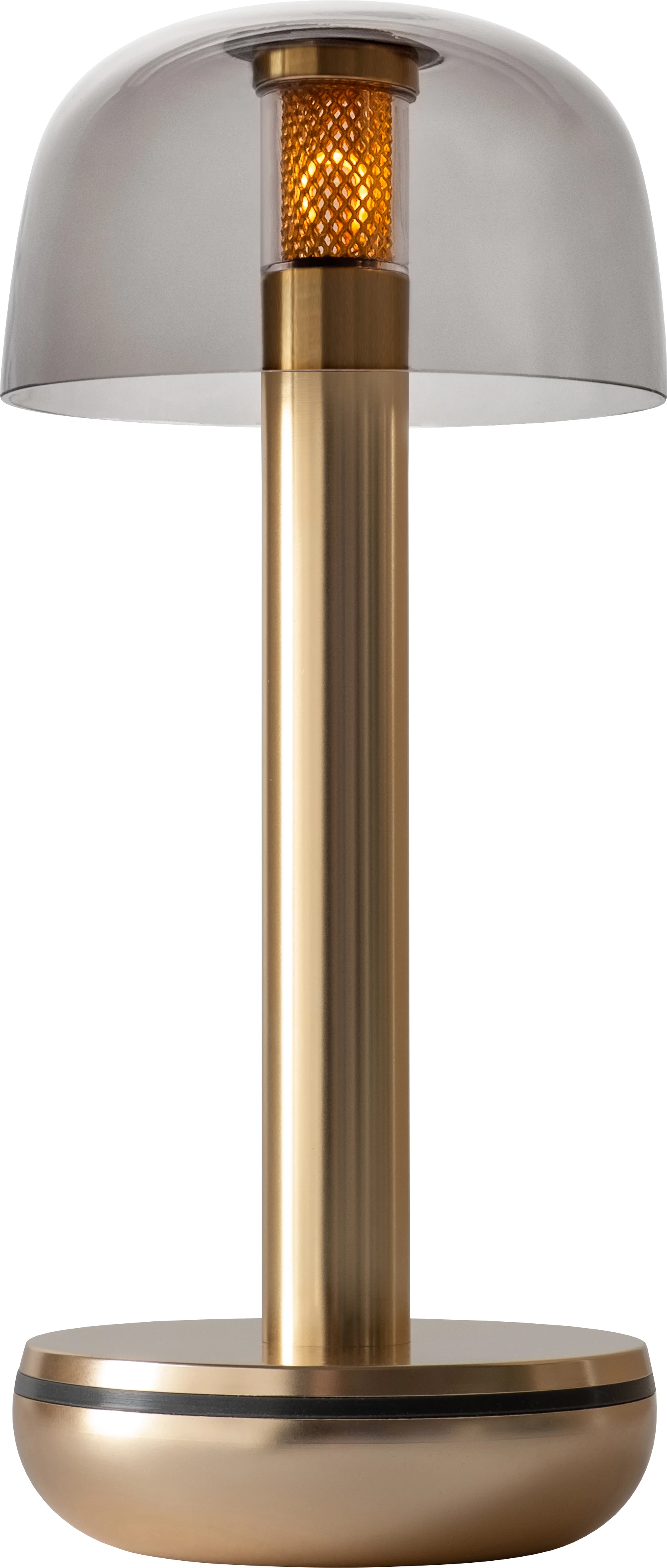 Humble One lampe, guld/røgfarvet, H21,2 cm