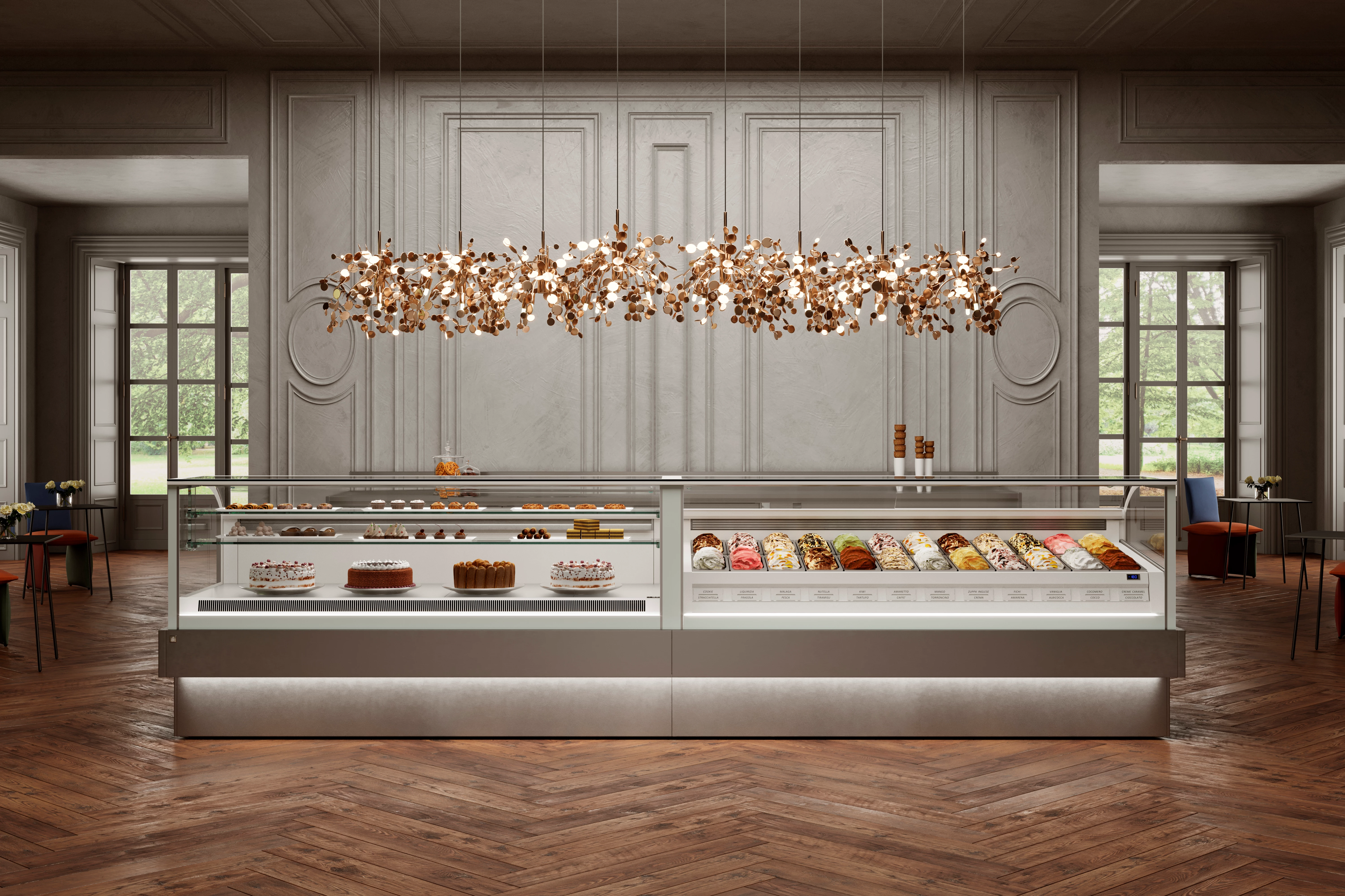 Ifi Milia isdisplay, L1700 mm