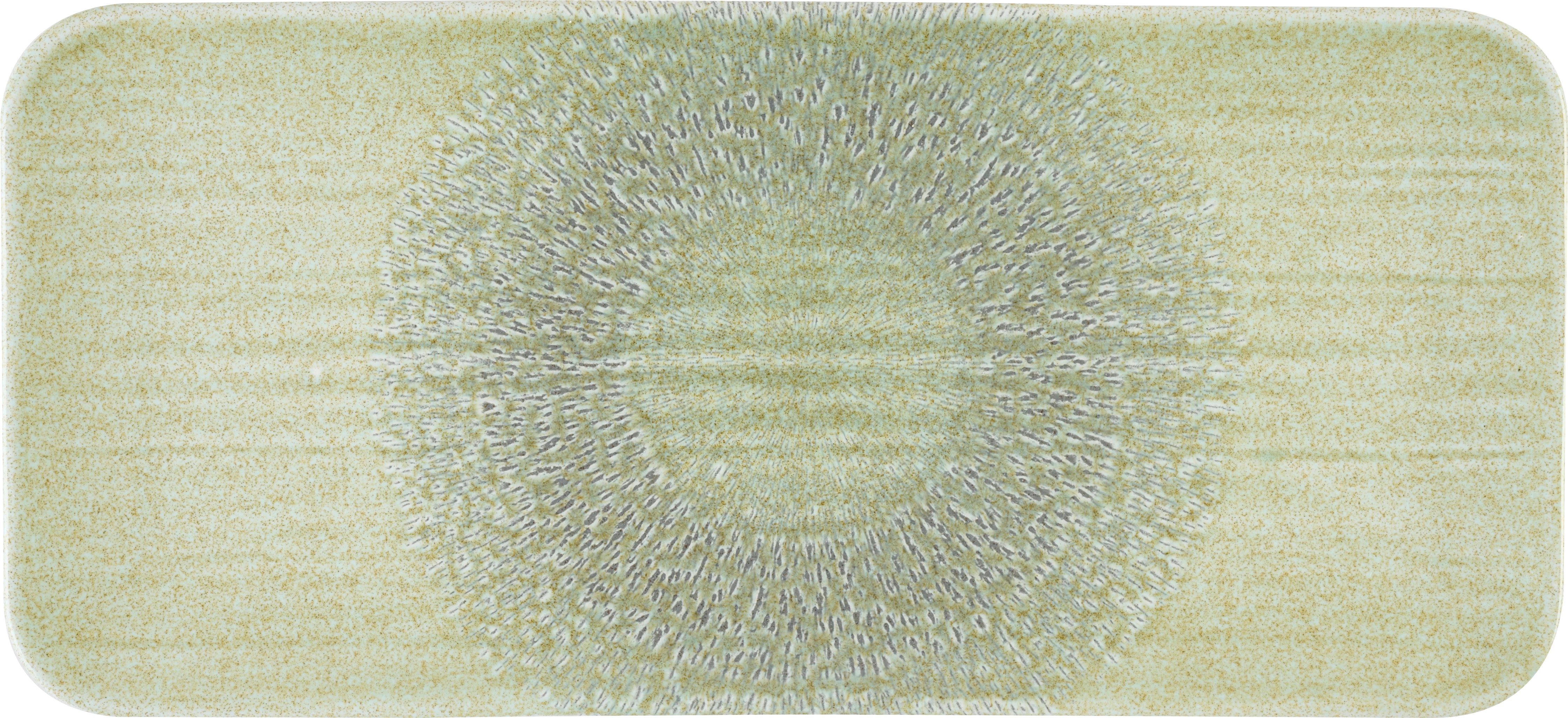 Dudson Harvest Grain fad, grøn, 34,6 x 15,6 cm