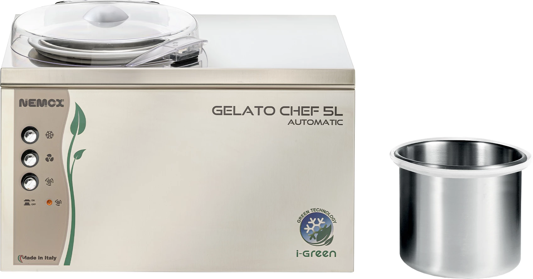 Nemox Gelato 5L Chef automatisk ismaskine, 5 ltr.