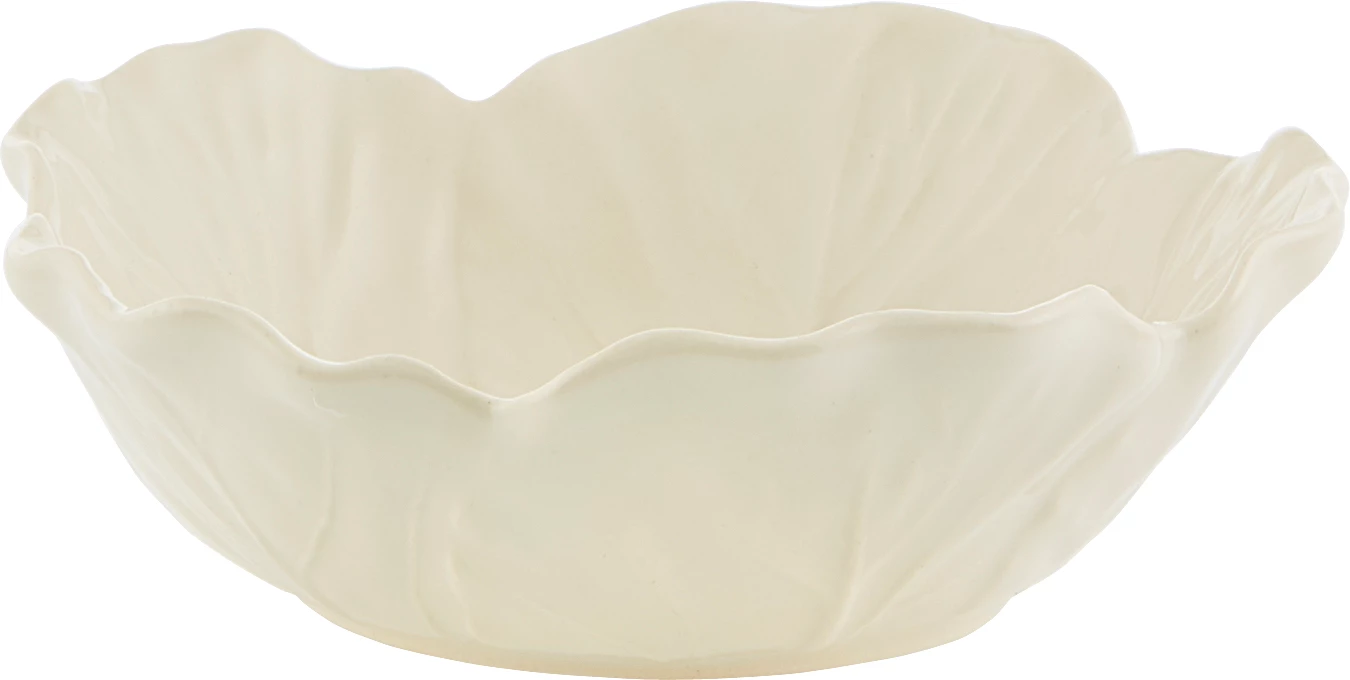 Vista Alegre Cabbage skål, hvid, 25 cl, ø14 cm