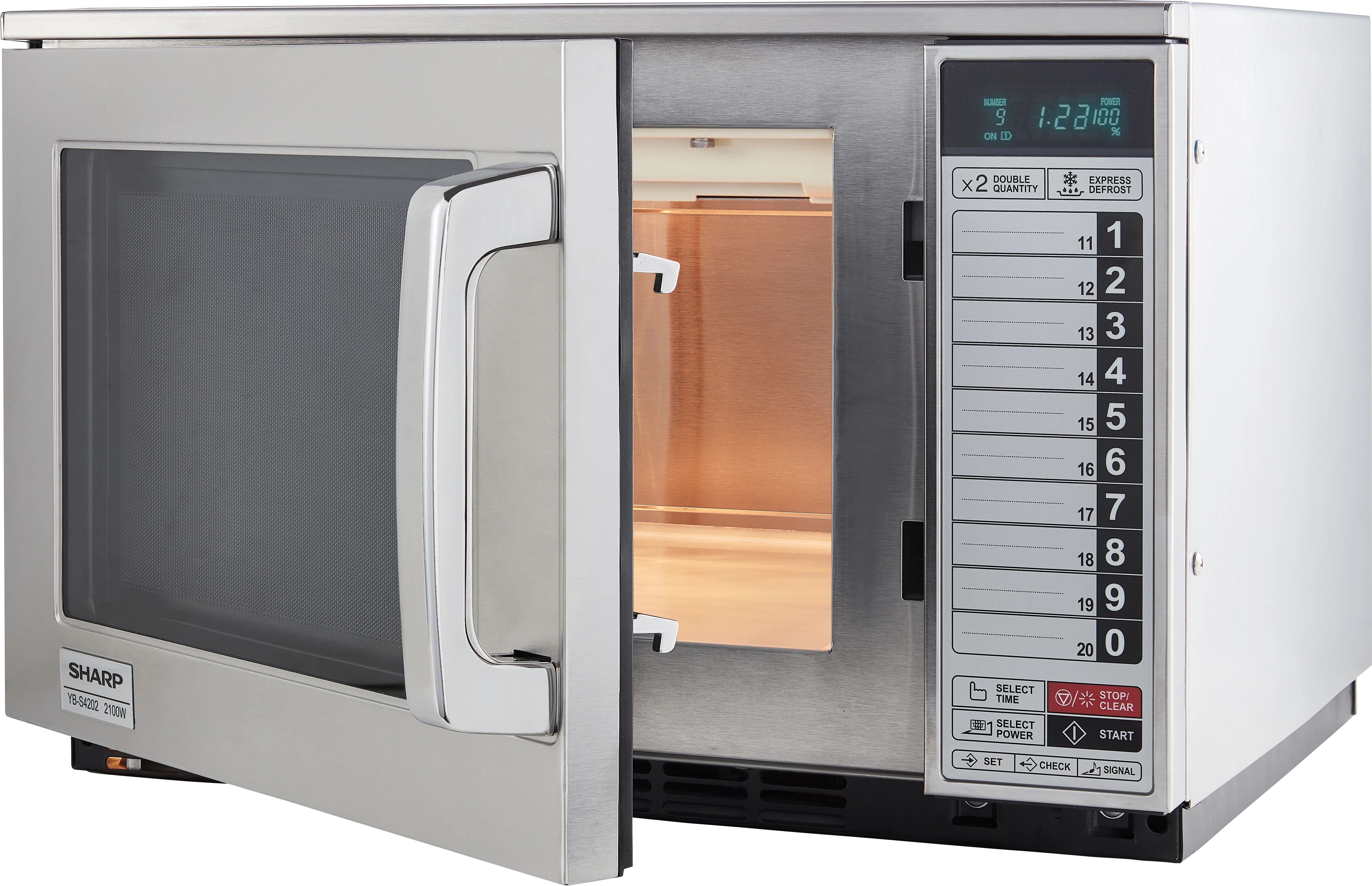 Sharp S4202AE mikroovn, cateringmodel, 20 ltr.