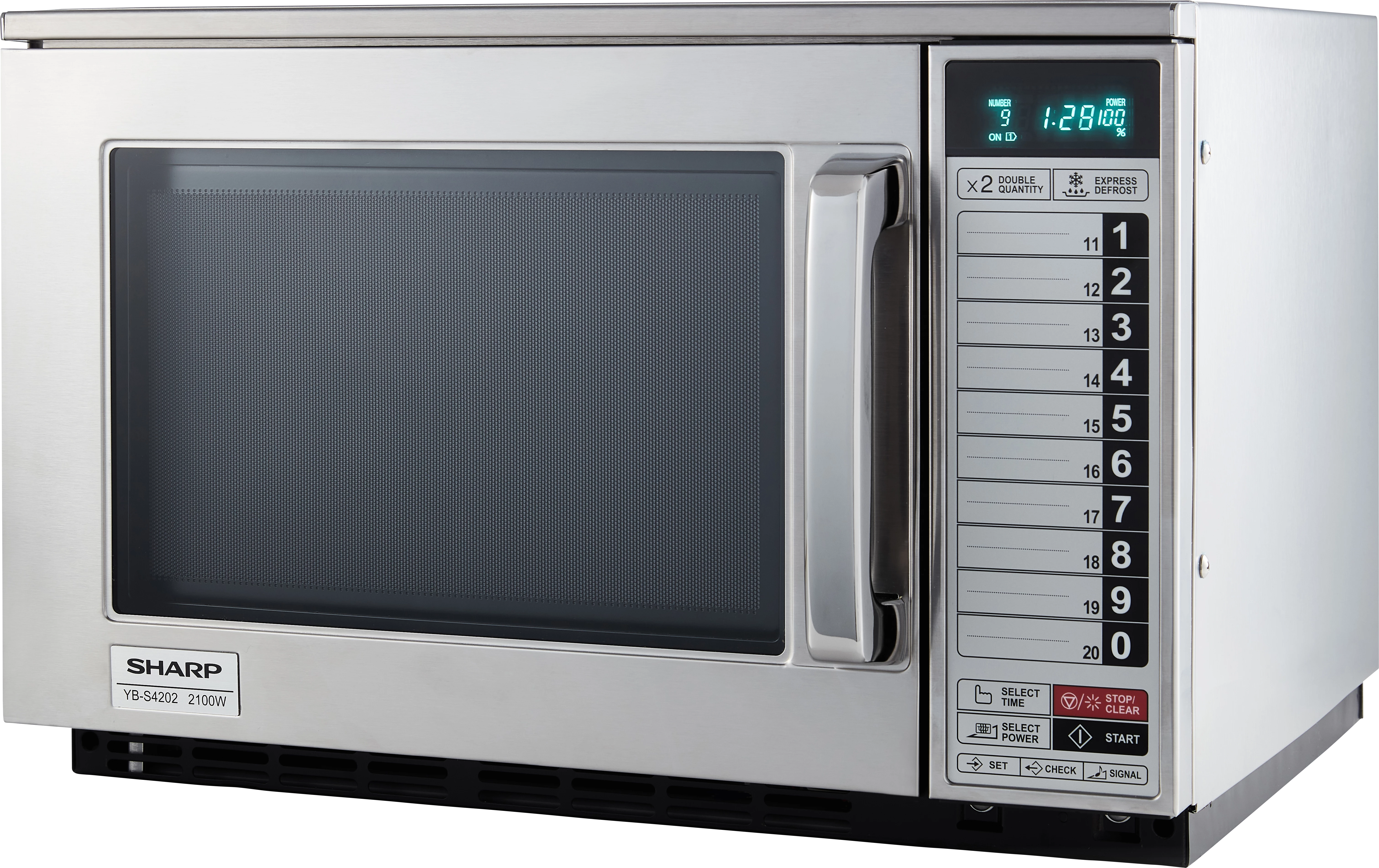 Sharp S4202AE mikroovn, cateringmodel, 20 ltr.