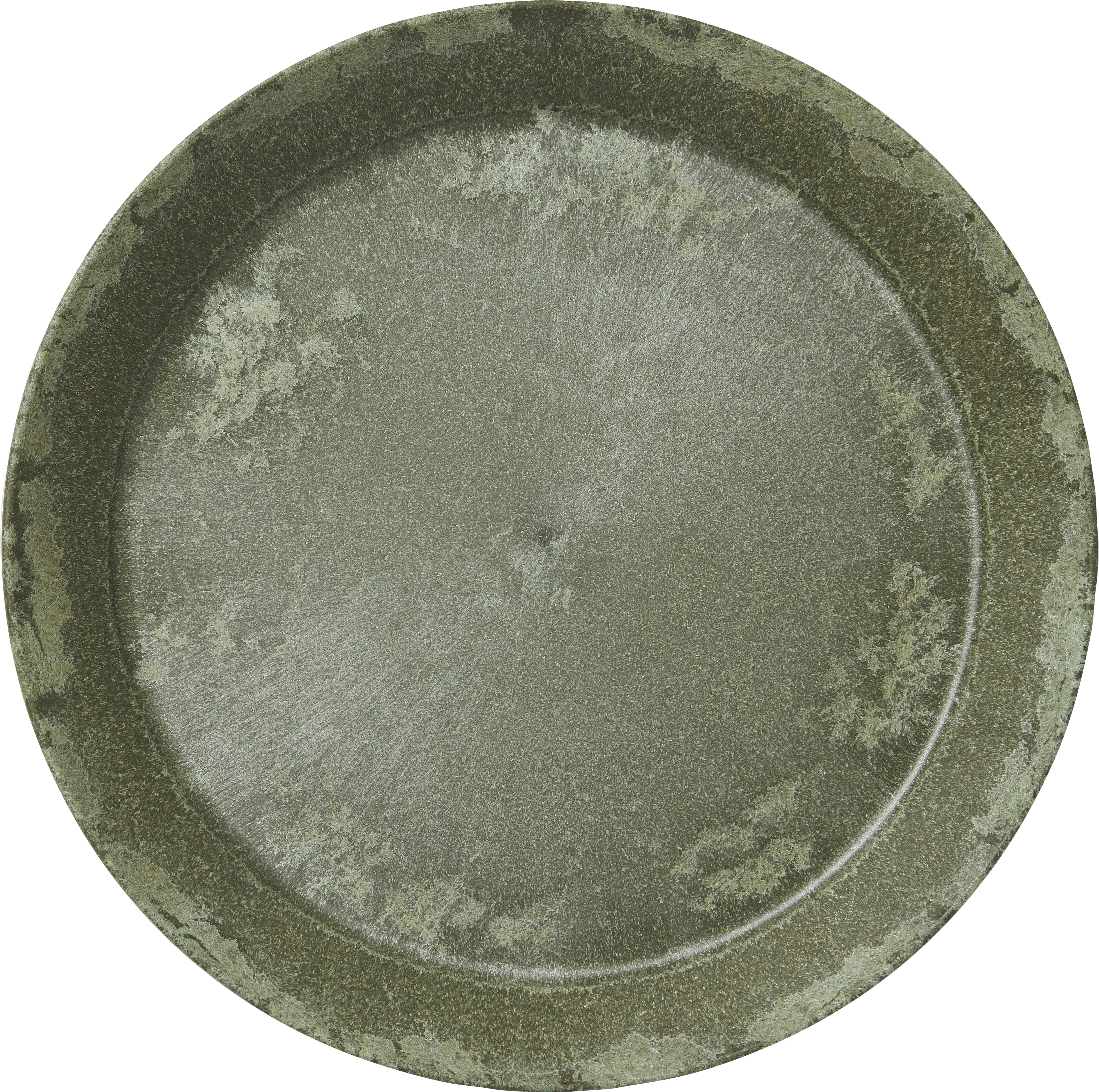 Luups tallerken uden fane, grøn, ø25 cm