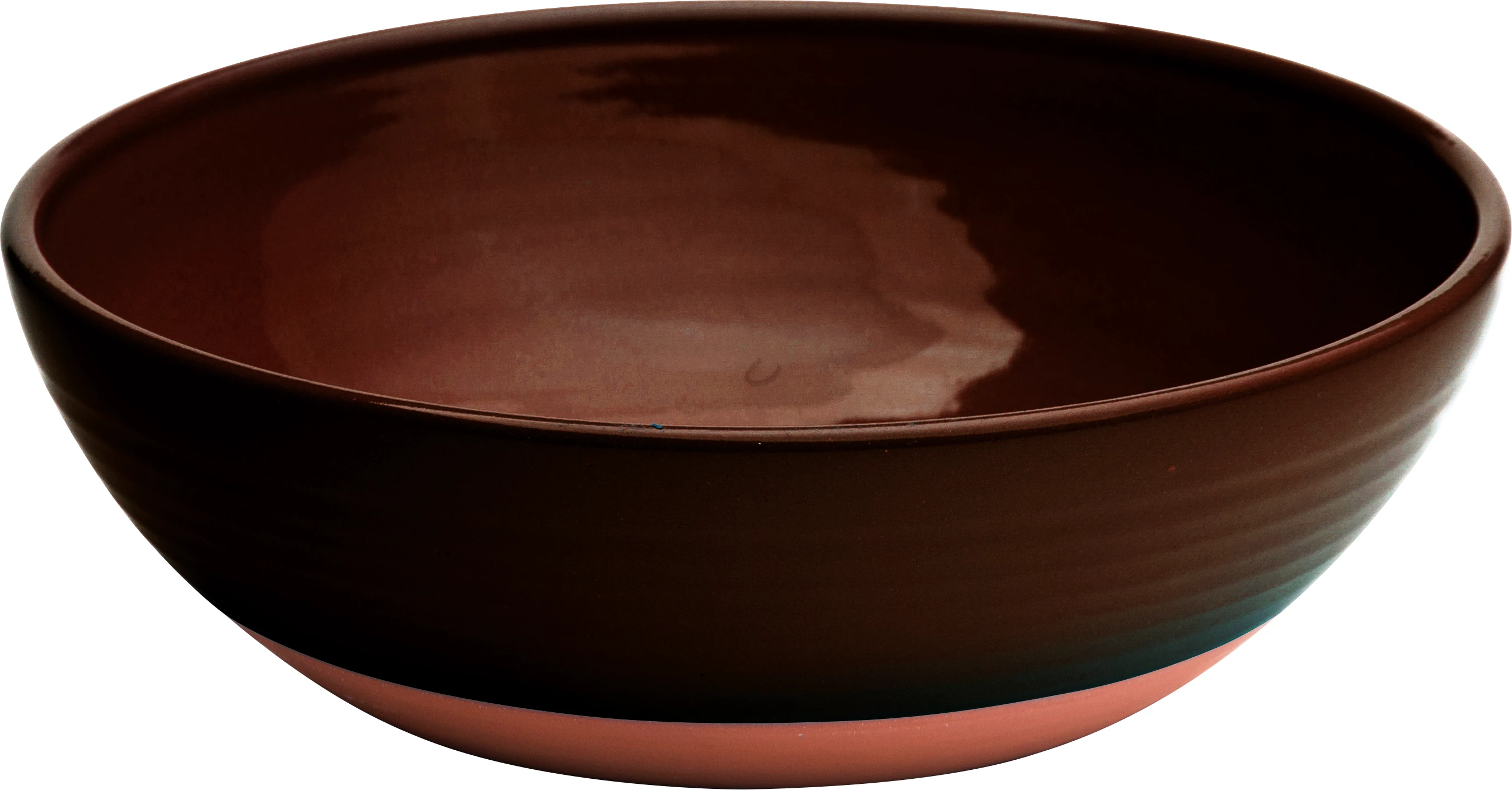 Graupera skål, brun/rødbrun, 80 cl, ø21 cm