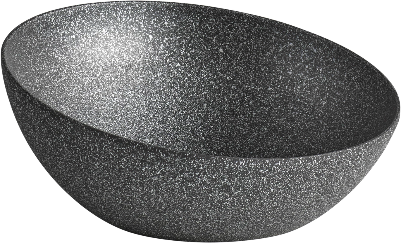 APS Frostfire skål, granit, 3 ltr., ø32,5 x H8/14 cm