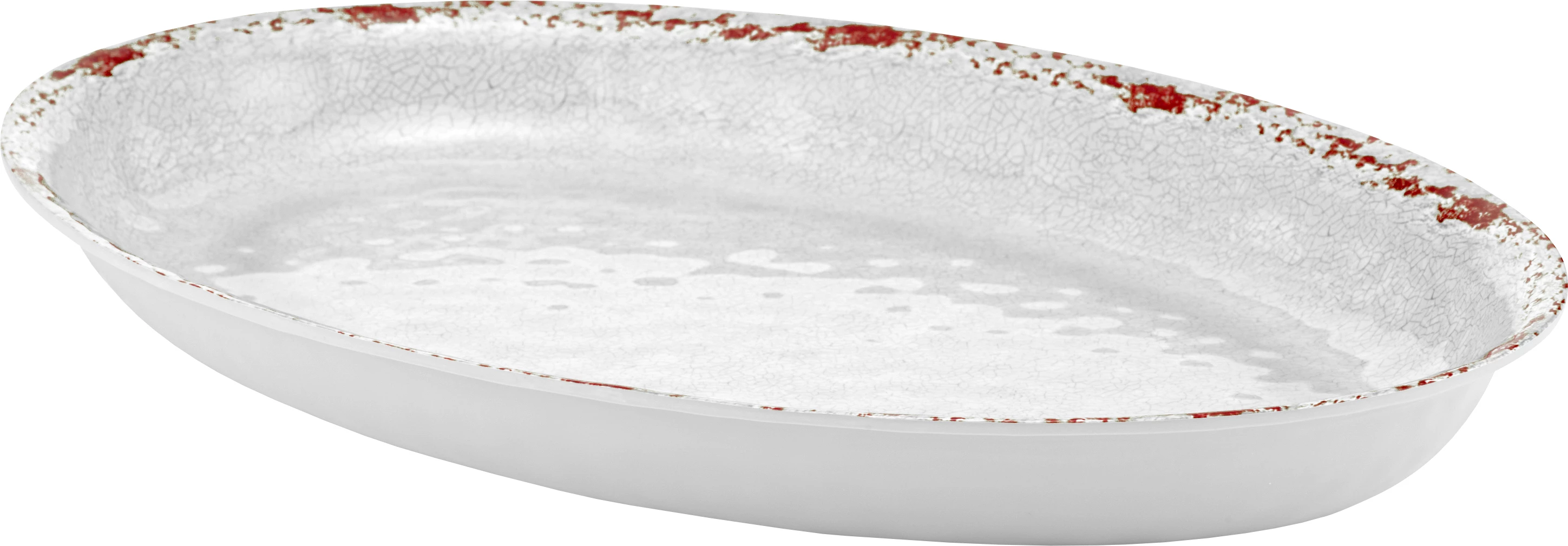 Dalebrook Casablanca oval skål, hvid, 250 cl, 42 x 28 cm