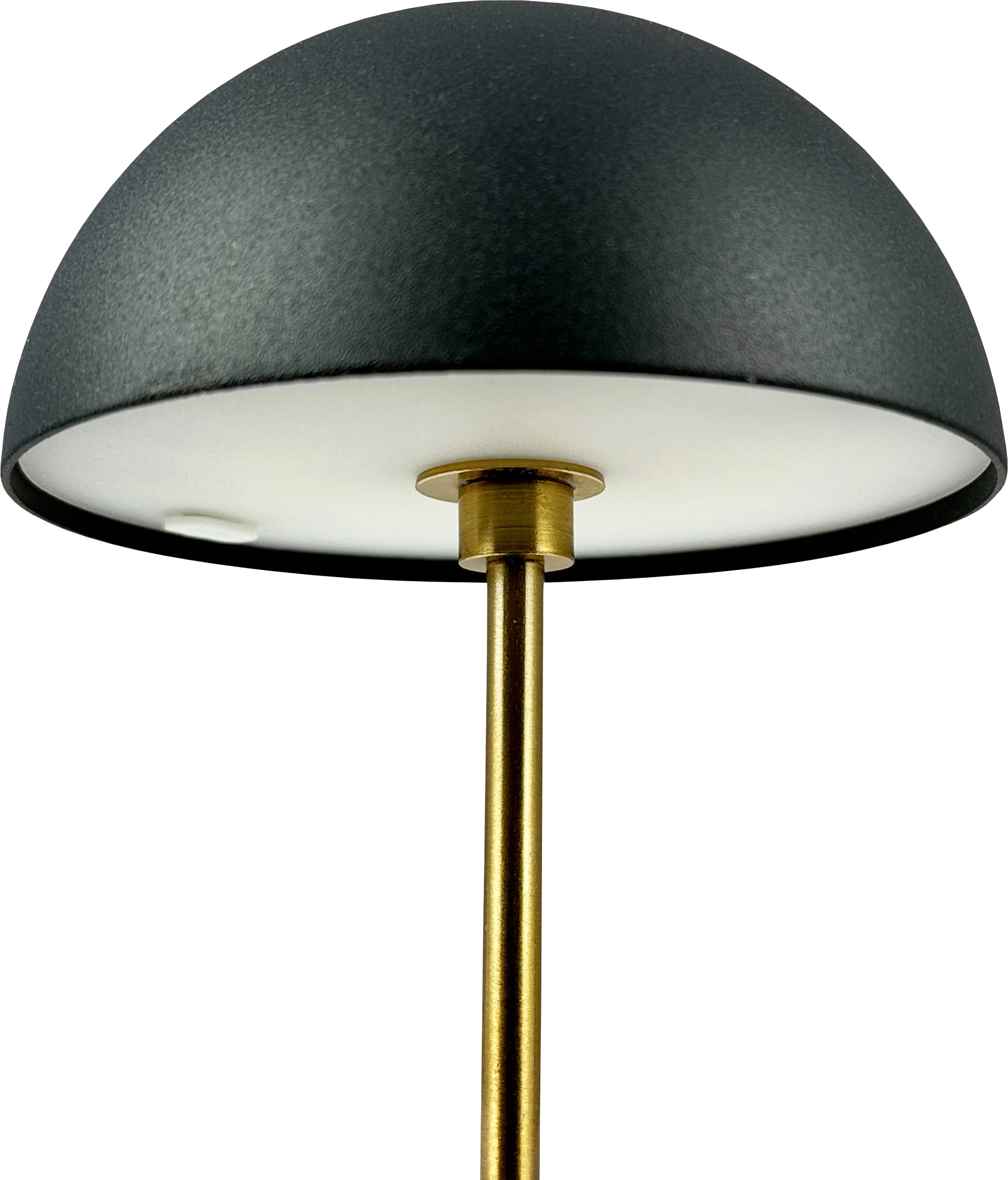 Dyberg Larsen Along Mini bordlampe, sort/messing