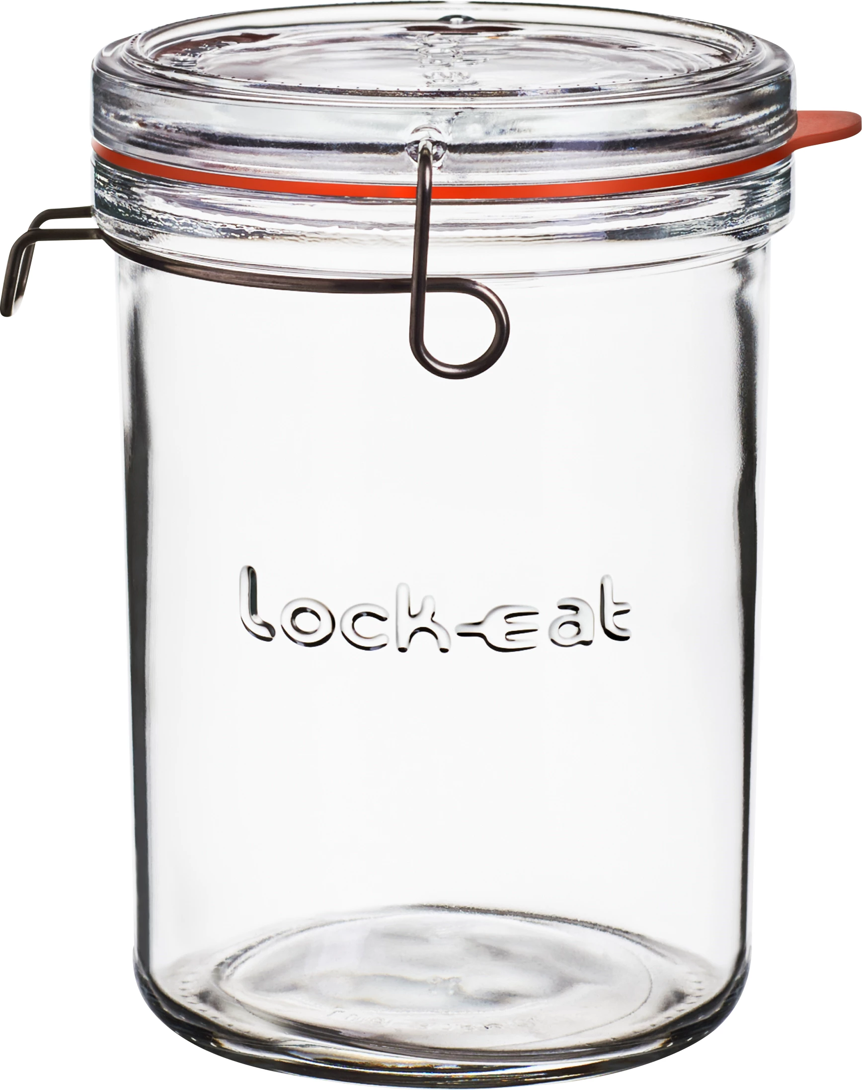 Bormioli Lock-Eat patentglas, 1 ltr. H17 cm
