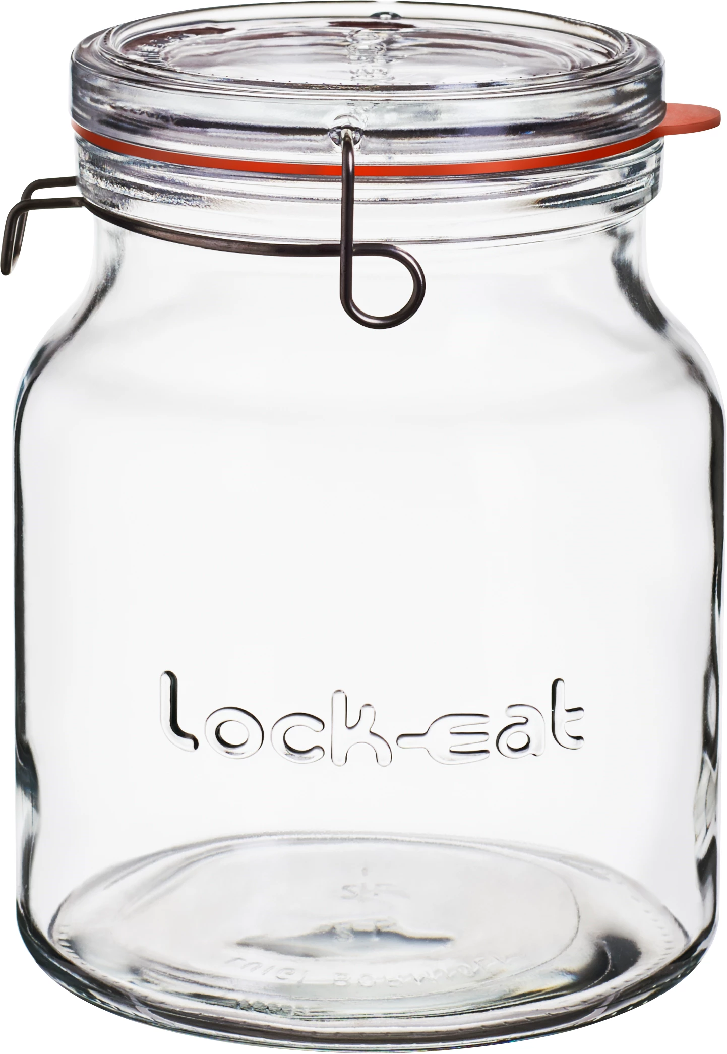 Bormioli Lock-Eat patentglas, 2 ltr. H19 cm