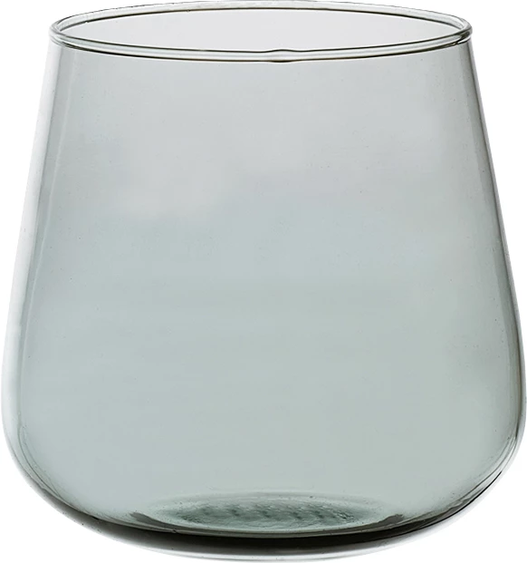 Lübech Living Valencia vase, lysegrå, ø10 x H13 cm