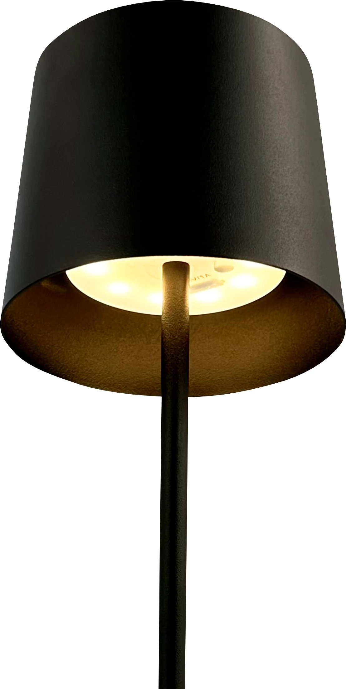 Dyberg Larsen Karl bordlampe, sort