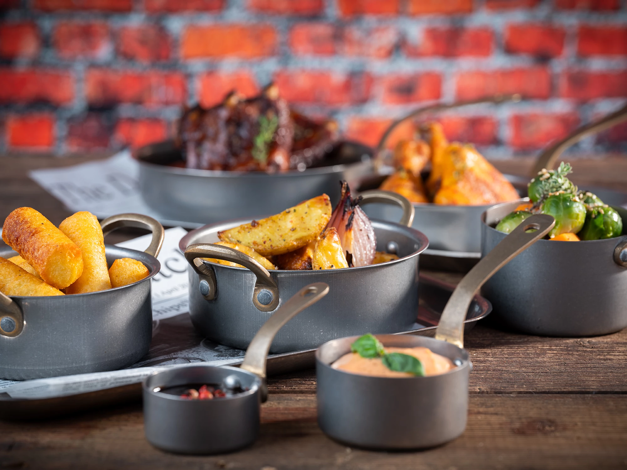 APS Vintage serveringskasserolle, 12 cl, ø7 cm