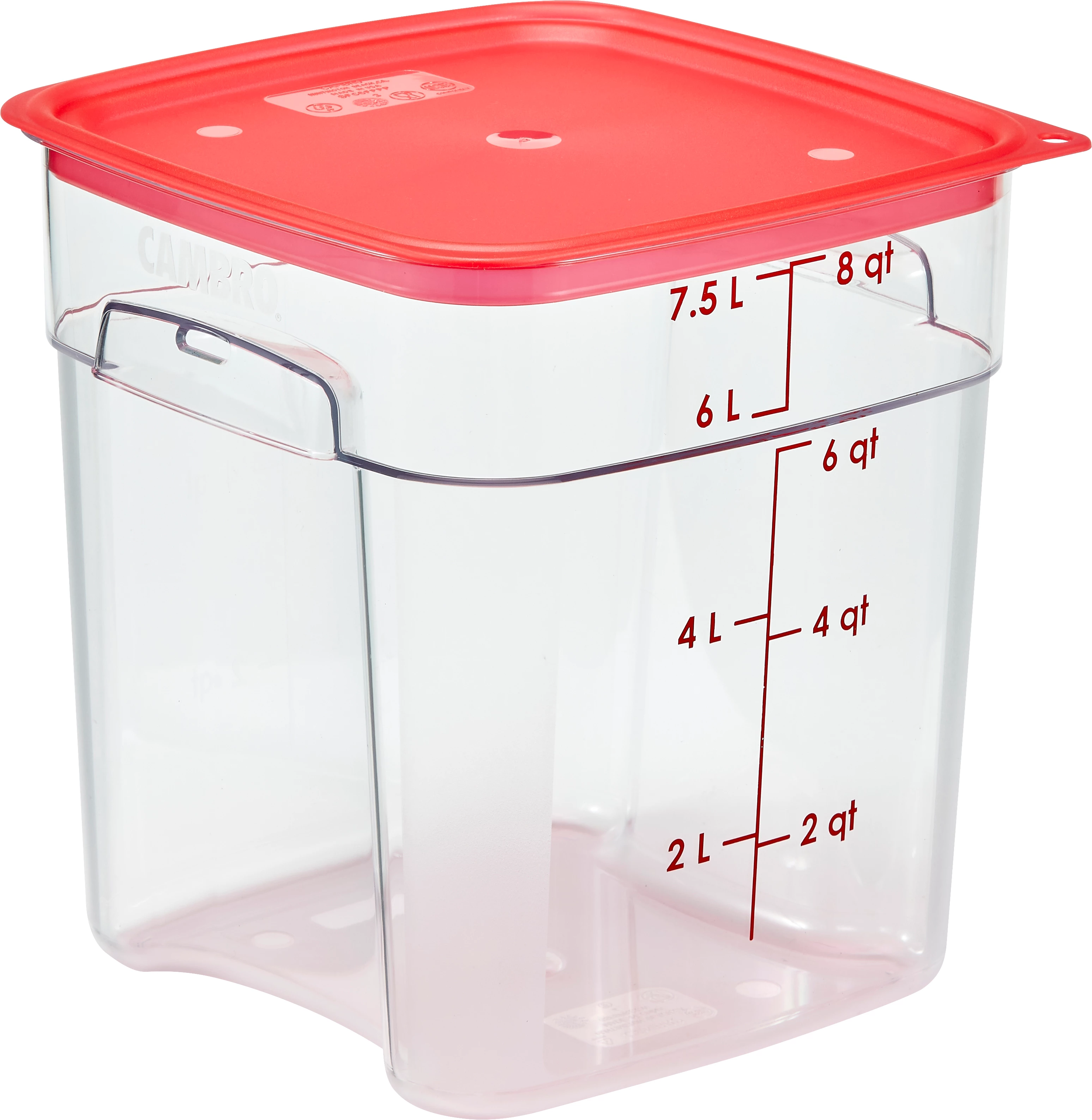 Cambro boks uden låg, 7,6 ltr.