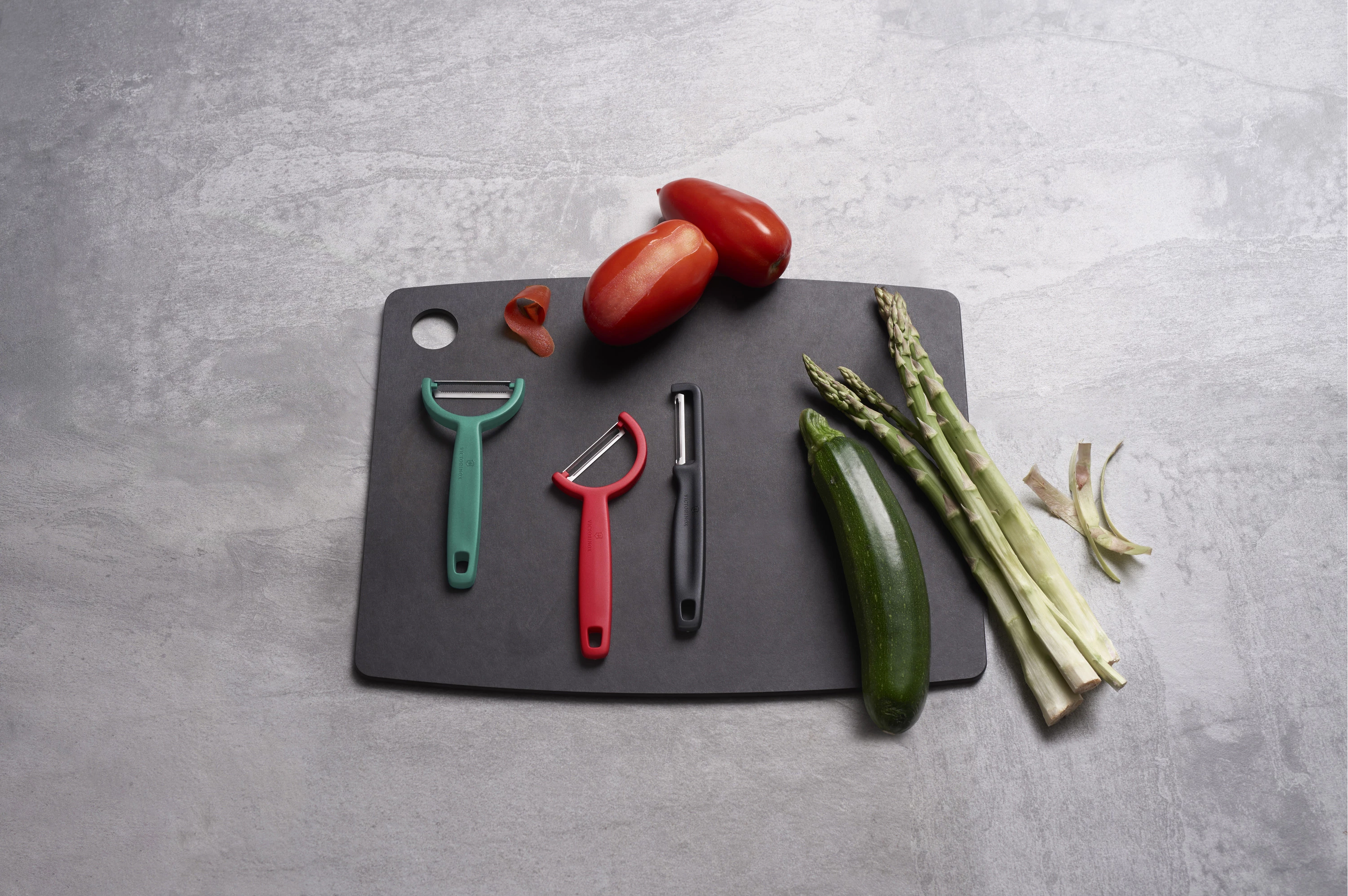 Victorinox skrå tyndskræller, rød