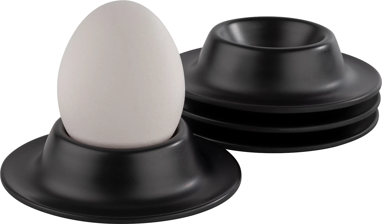 APS æggebæger, sort, ø8,5 cm (pk. a 4 stk.)