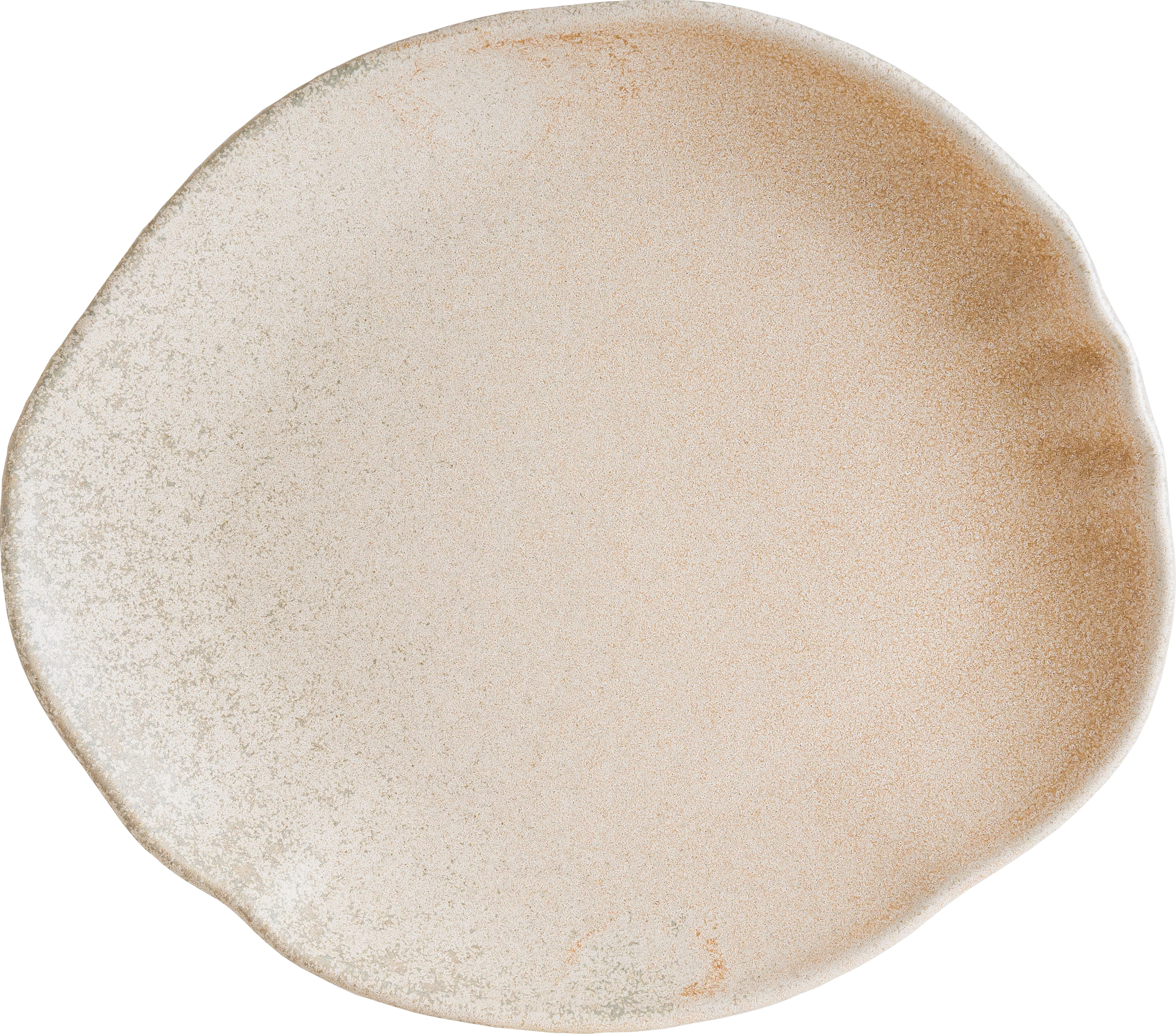 Bonna Sahara flad tallerken, sand, 24 x 21,3 cm