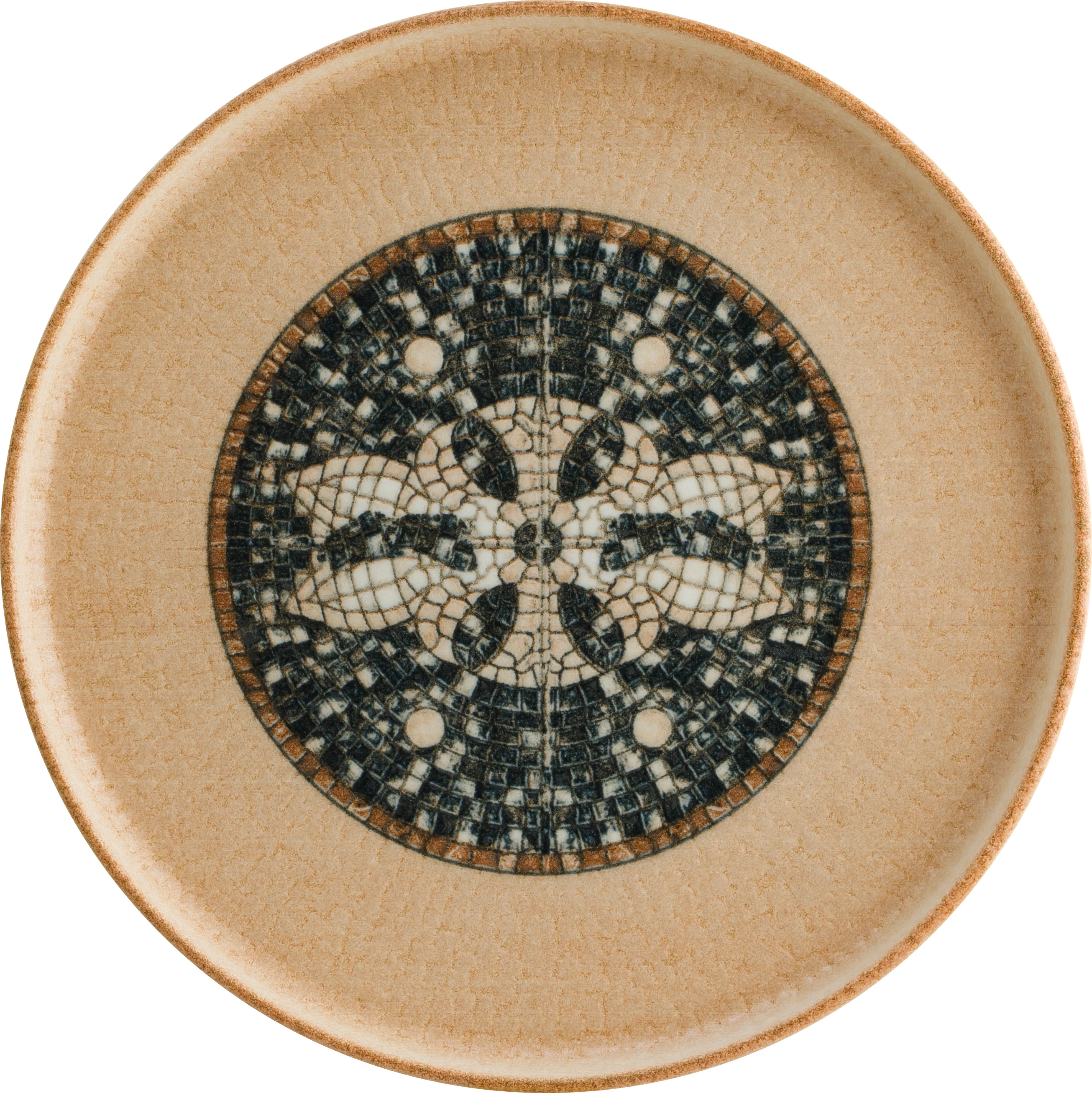 Bonna Mesopotamia Mosaic flad tallerken, ø22 cm