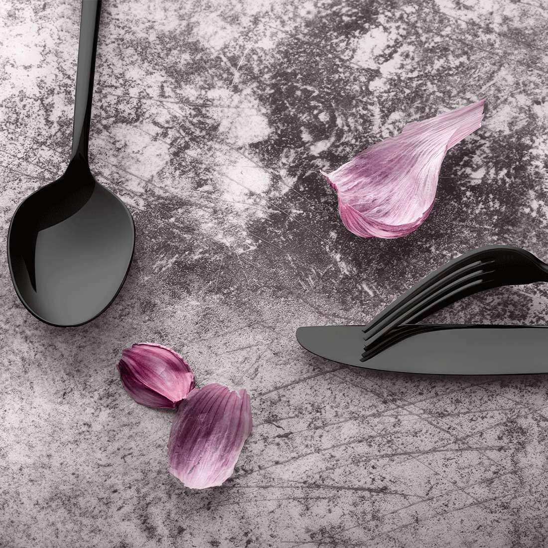 Amefa Metropole bordkniv, sort, 22,5 cm