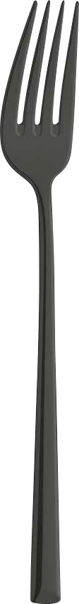 Amefa Metropole spisegaffel, sort, 20,7 cm