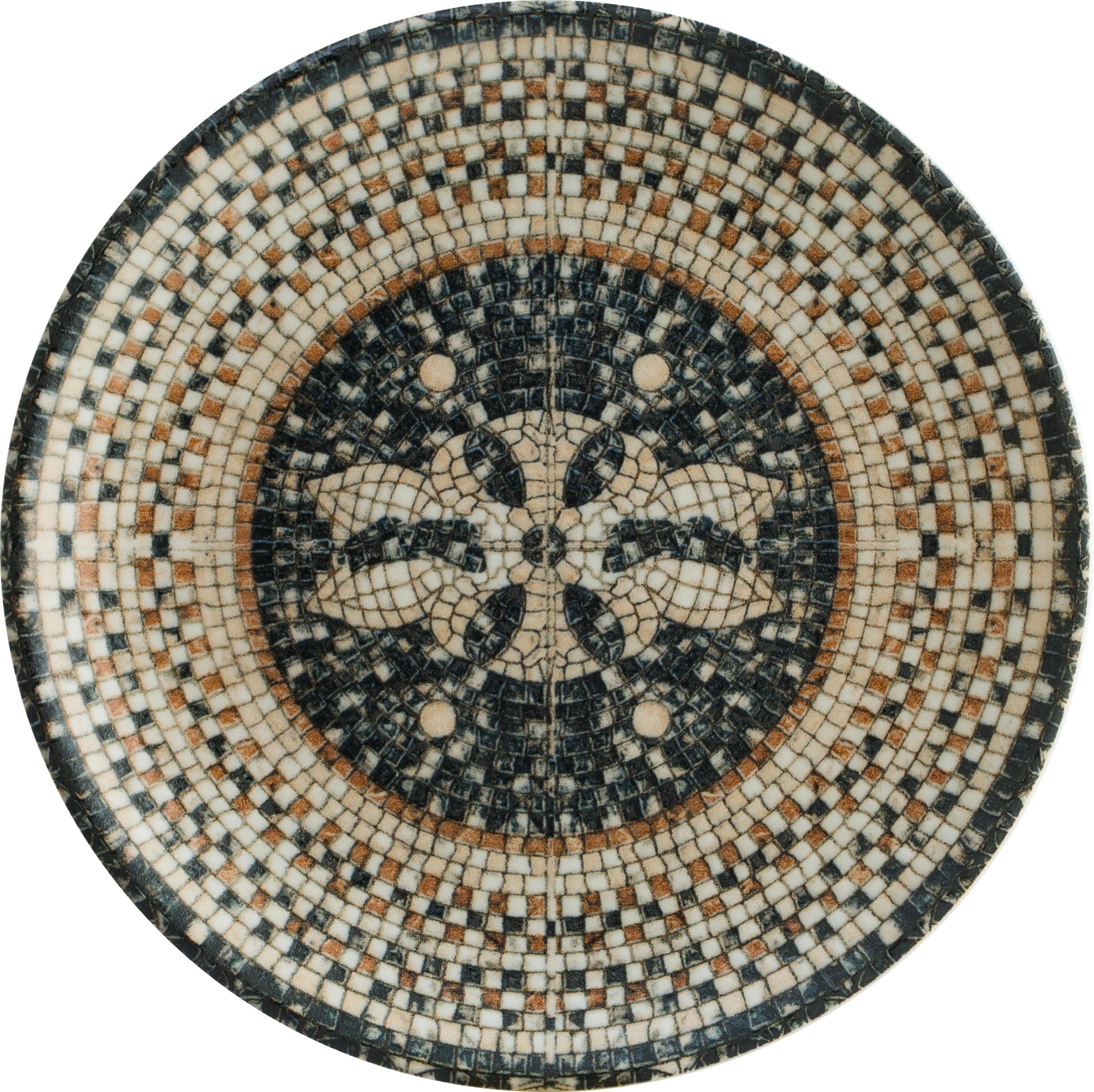 Bonna Mesopotamia Mosaic flad tallerken, ø19 cm