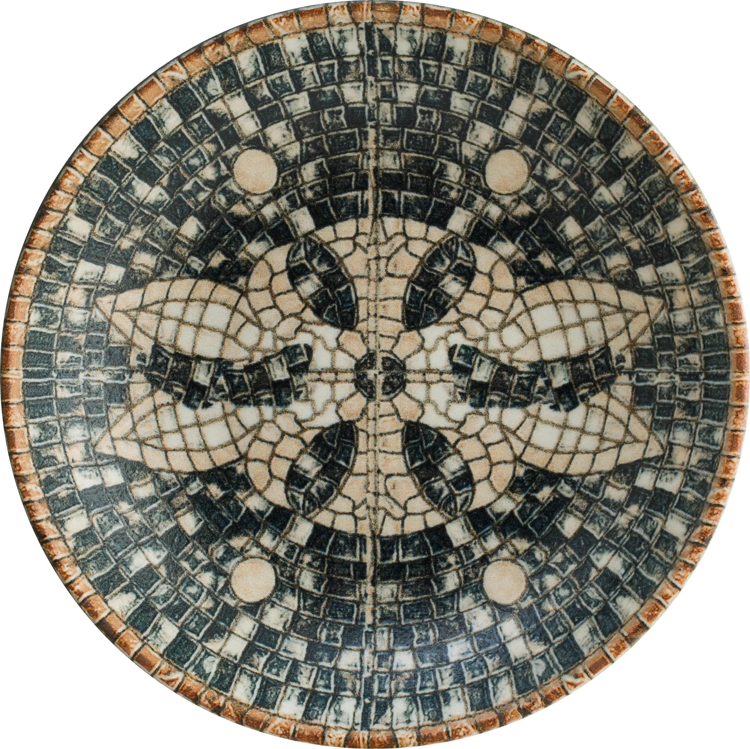 Bonna Mesopotamia Mosaic skål, 100 cl, ø23 cm