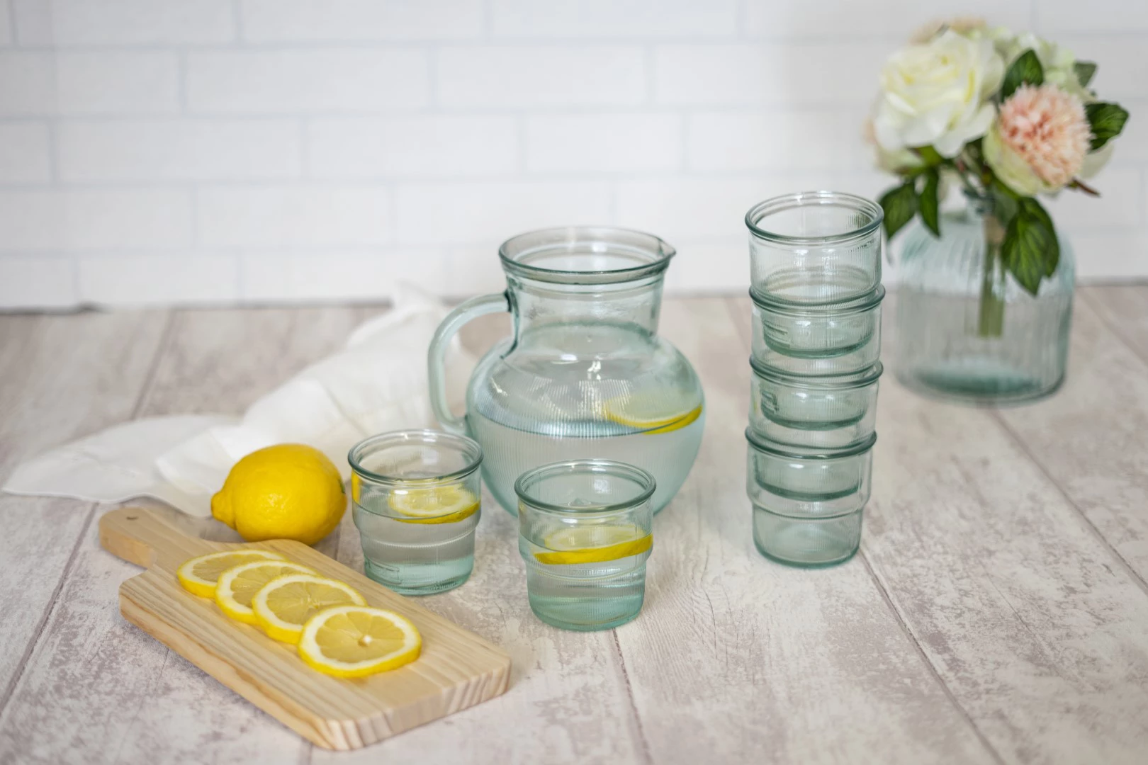 San Miguel stabelbart drikkeglas, 30 cl, H9 cm