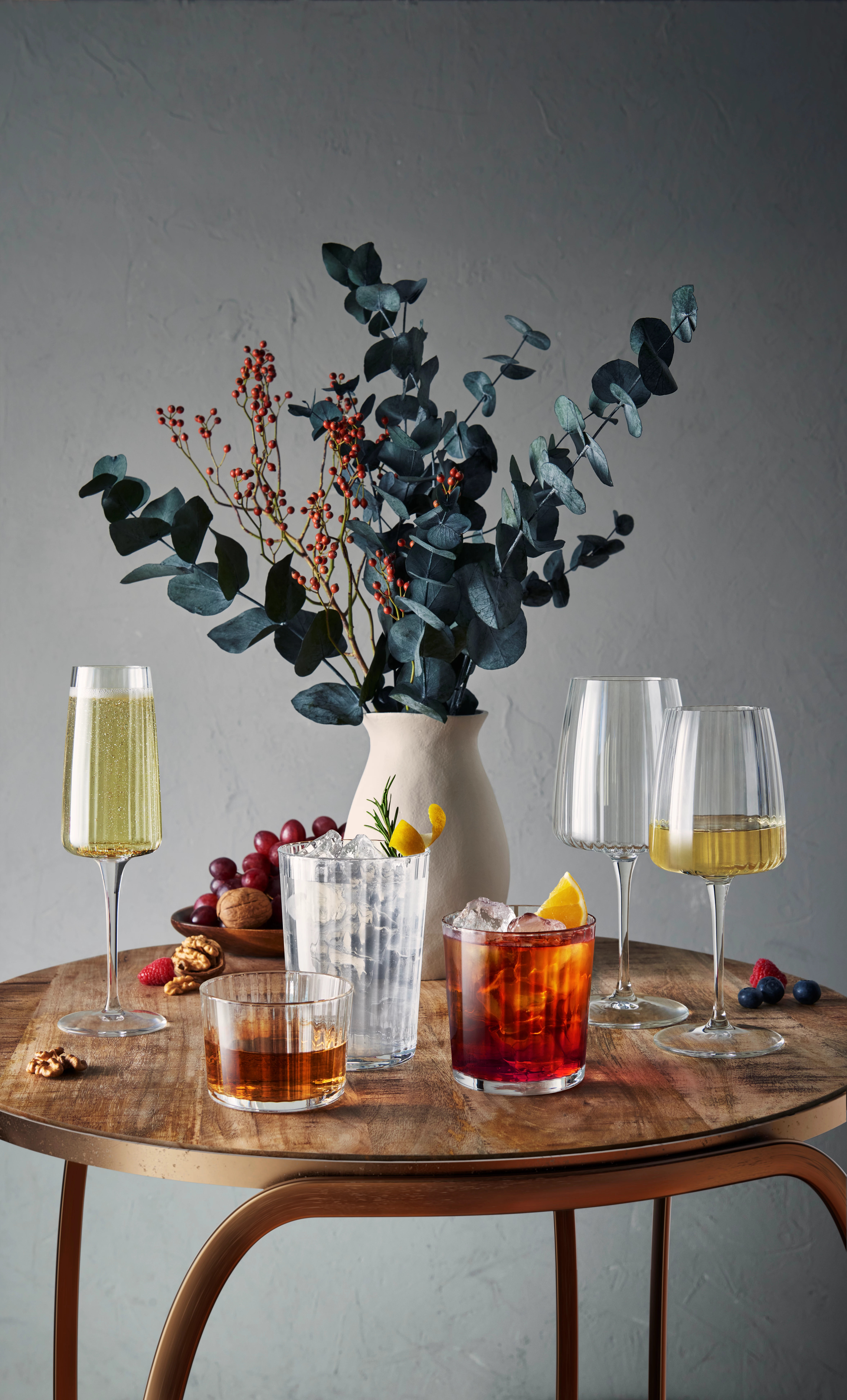 Bormioli Exclusiva drikkeglas, 50 cl, H12 cm