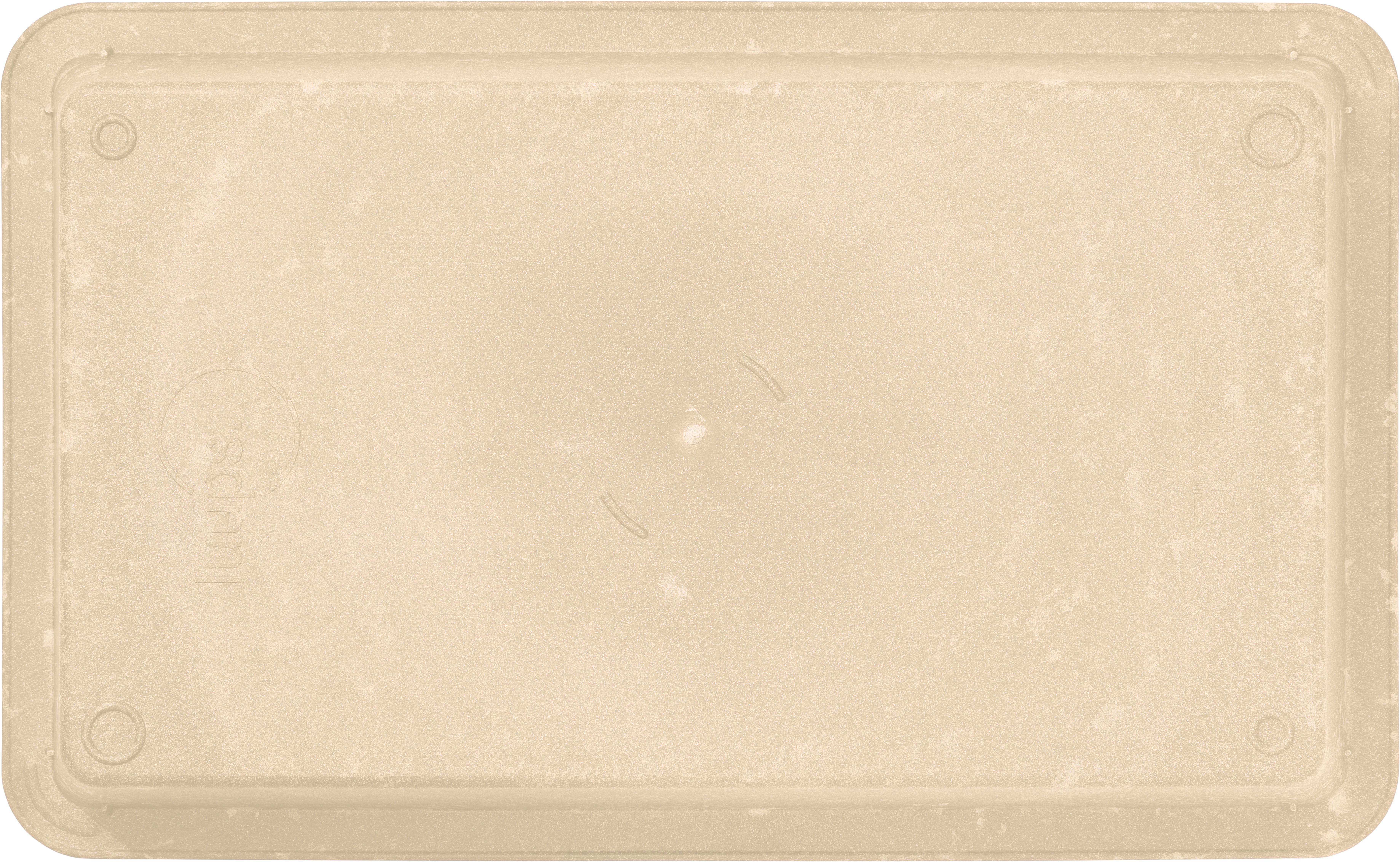 Luups fad, sand, 1/1 GN-H6,5 cm