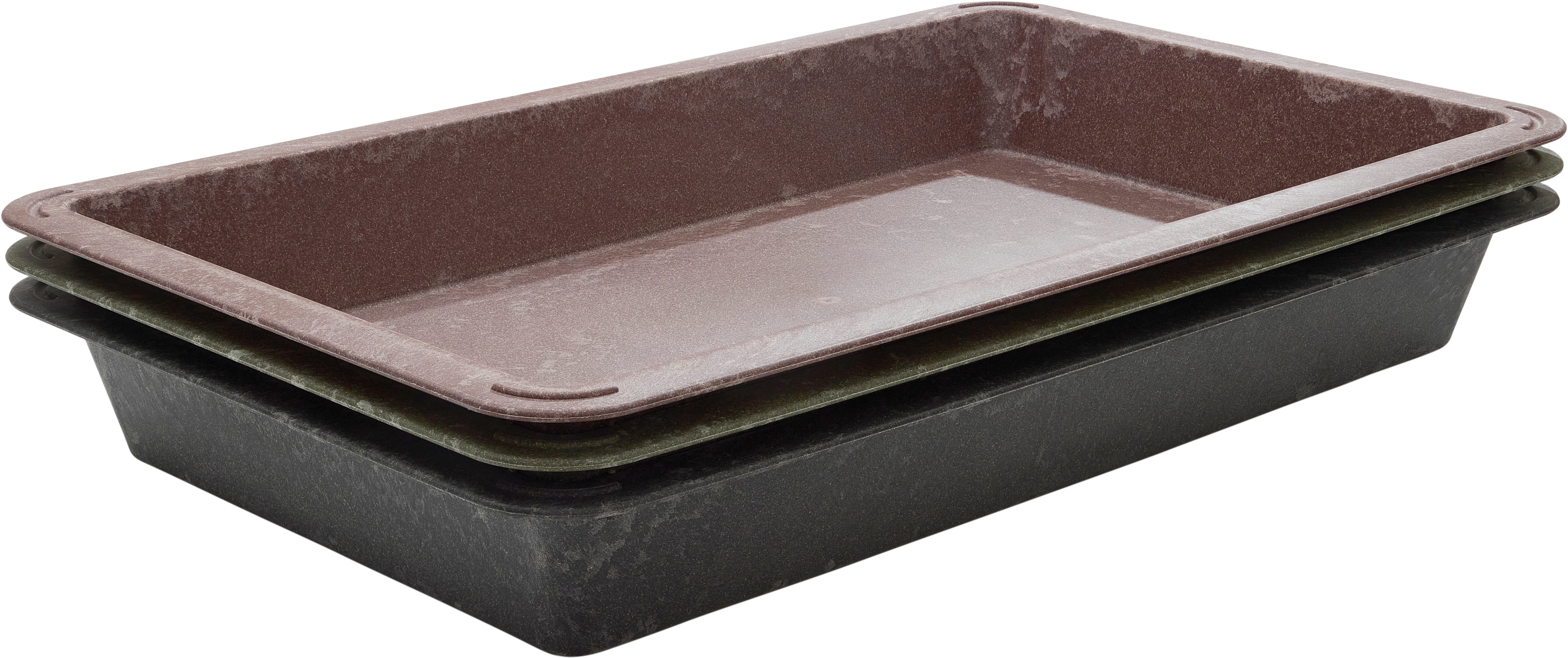 Luups fad, brun, 1/1 GN-H6,5 cm